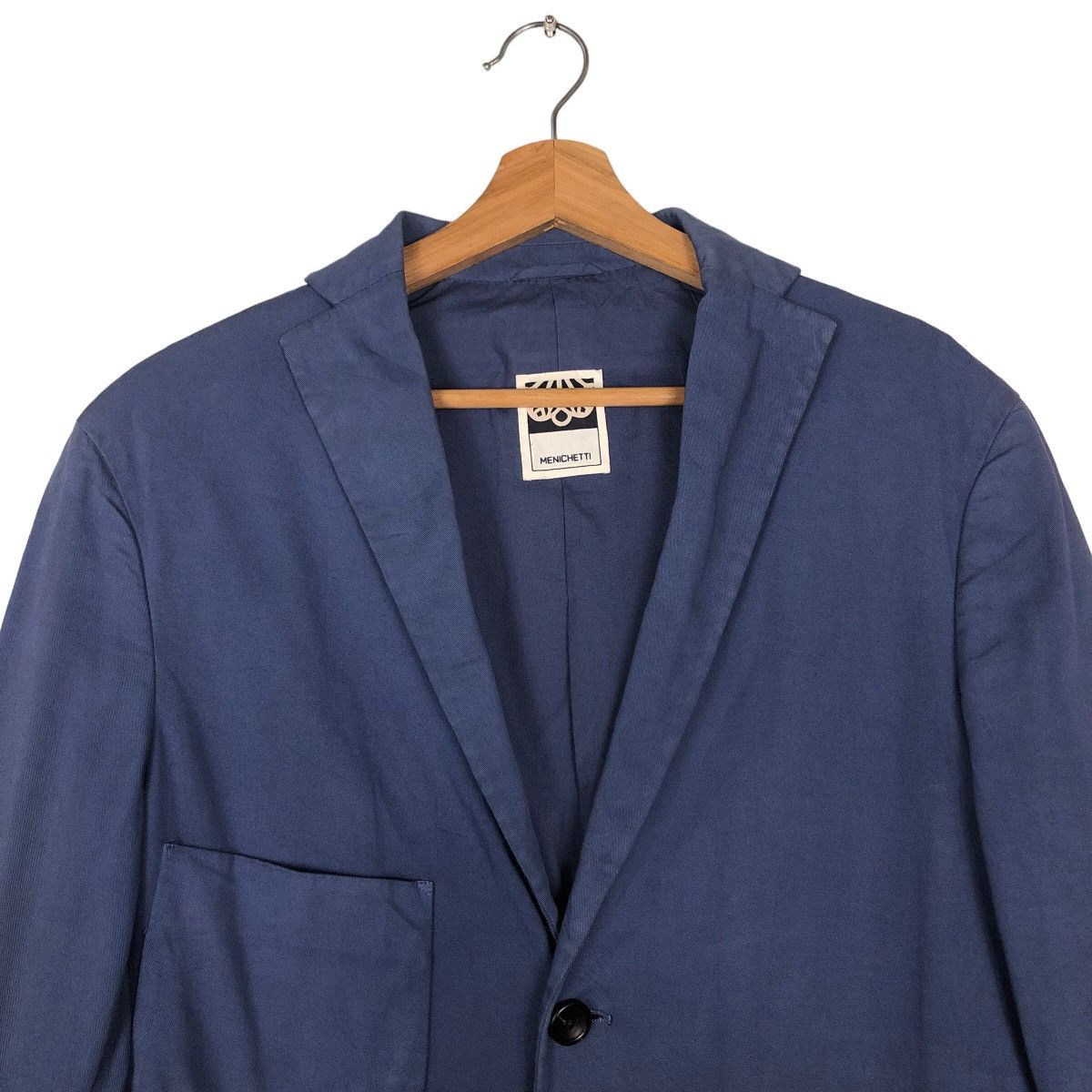 Japanese Brand 🔥Vtg Chore Jacket Double Breast Coats Menichetti Italy Size US M / EU 48-50 / 2 - 3 Thumbnail