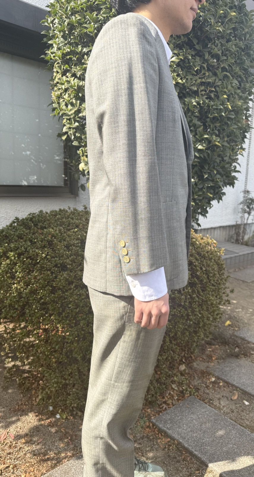 Other Spring&Summer Japanese NIKKE REFINETEX Wool Suit Size 36R - 3 Thumbnail