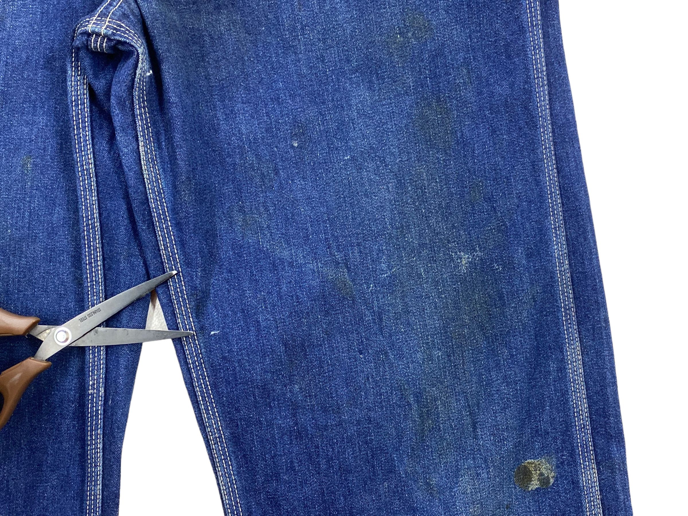 Big John × Vintage Big John Carpenter Bib Overalls Jeans Size US 30 / EU 46 - 9 Thumbnail