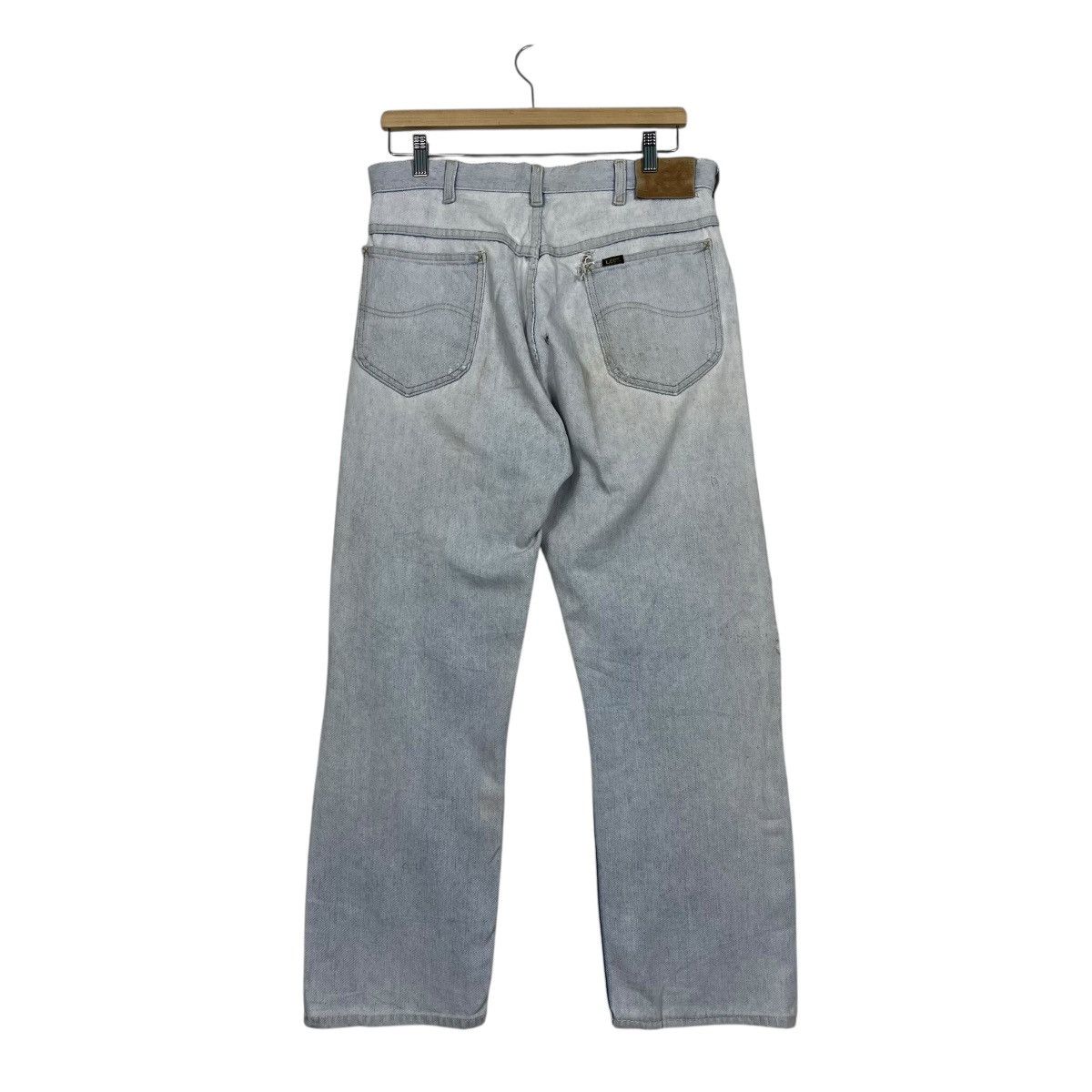 Lee Vintage Lee Sashiko Distressed Workwear Denim Jeans Size US 31 - 8 Thumbnail