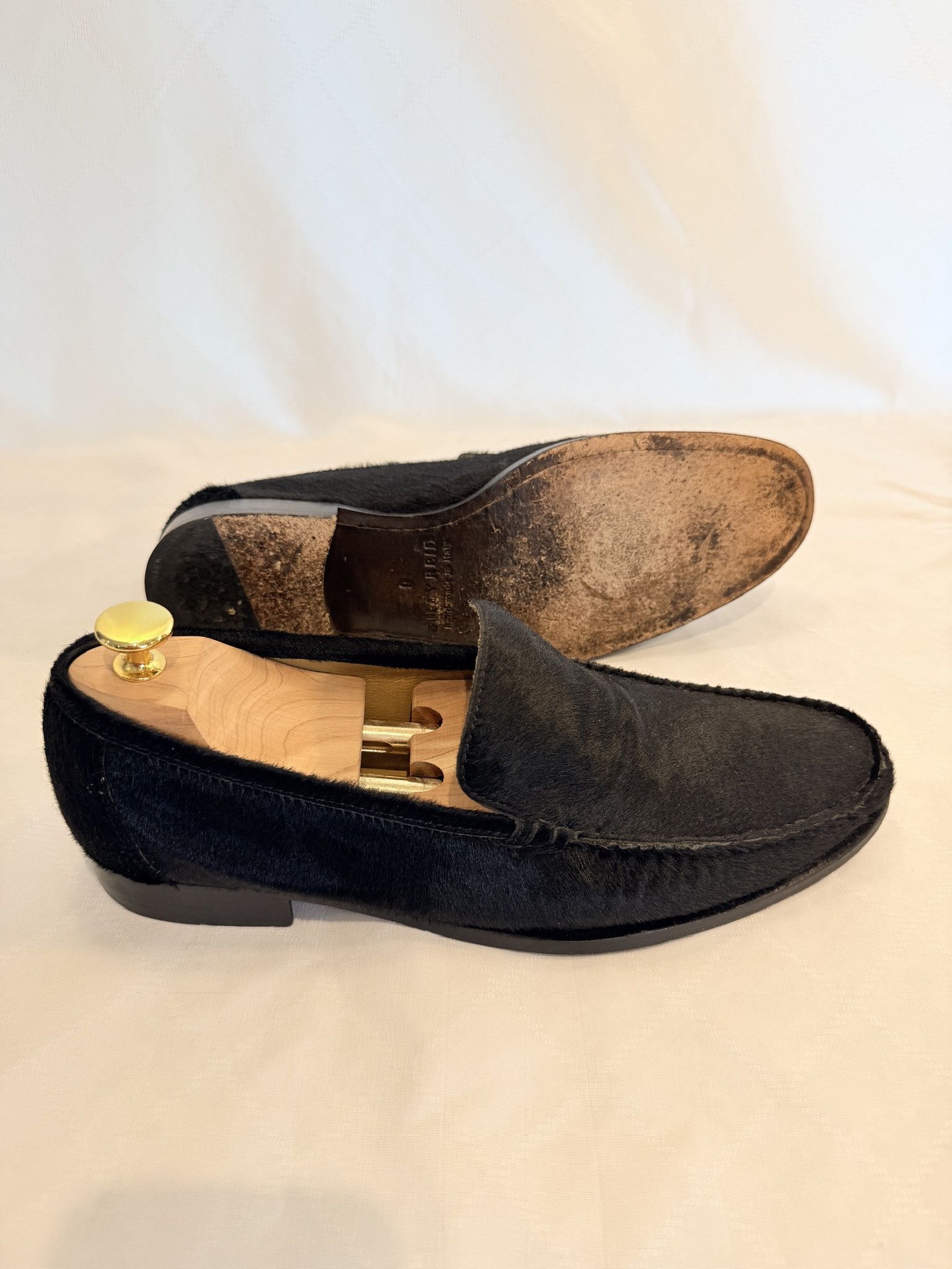 Billy Reid Billy Reid - Black Horsehair Loafers Size US 9 / EU 42 - 5 Thumbnail