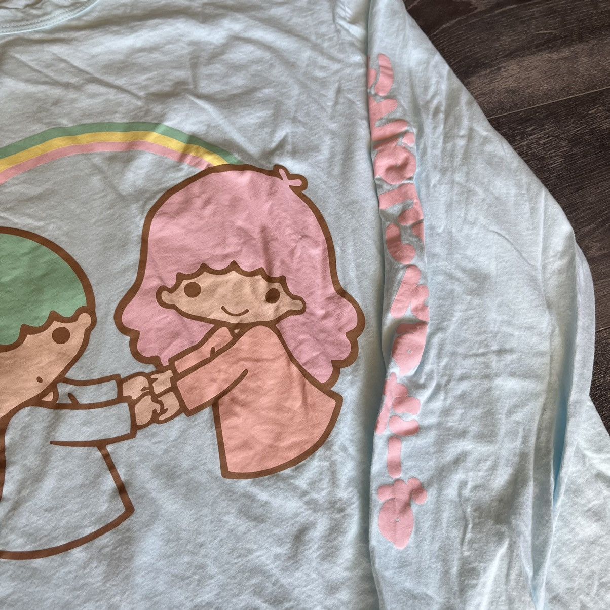 Japanese Brand × Vintage Dolls Kill x Hello Kitty Little Star Twins Longsleeve Tee Size US S / EU 44-46 / 1 - 3 Thumbnail