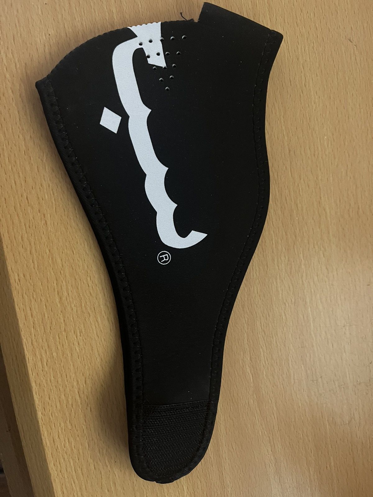 image of New Black Supreme Arabic Logo Neoprene Facemask, Men's