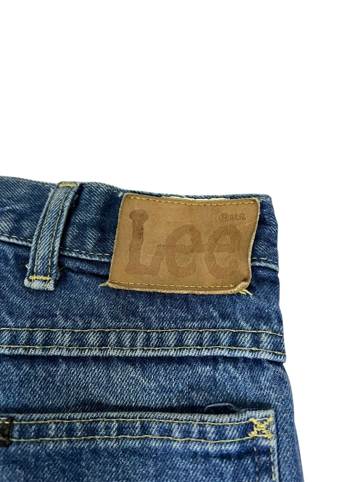 Vintage 70’s Lee Riders Button Scovill Denim Jean Size US 33 - 16 Thumbnail