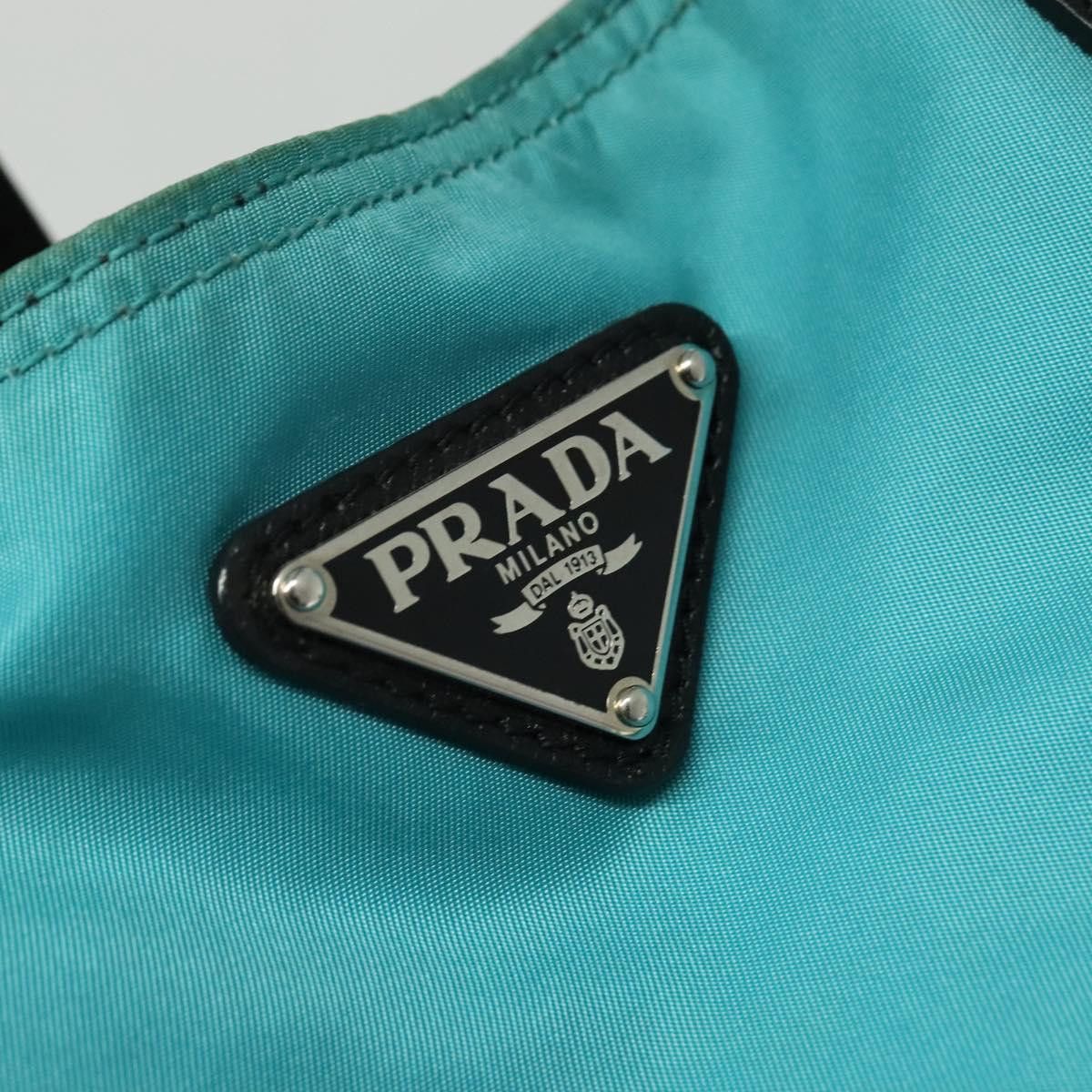 Prada PRADA Tote Bag Nylon Blue Silver Size ONE SIZE - 6 Thumbnail