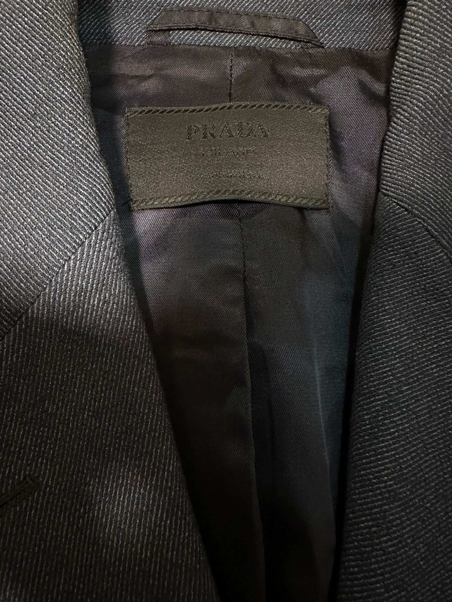 Prada Prada Women's Classic Light Blue Wool Suit 9/10 42 (170cm) Size M / US 6-8 / IT 42-44 - 3 Thumbnail