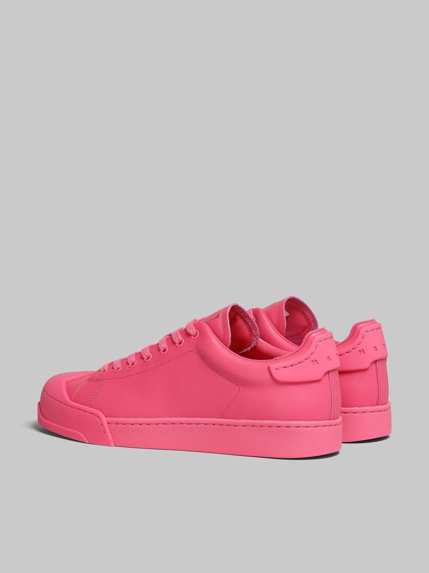Marni o1w1db10125 Dada Bumper Leather Sneakers in Pink Size US 5 / IT 35 - 3 Thumbnail