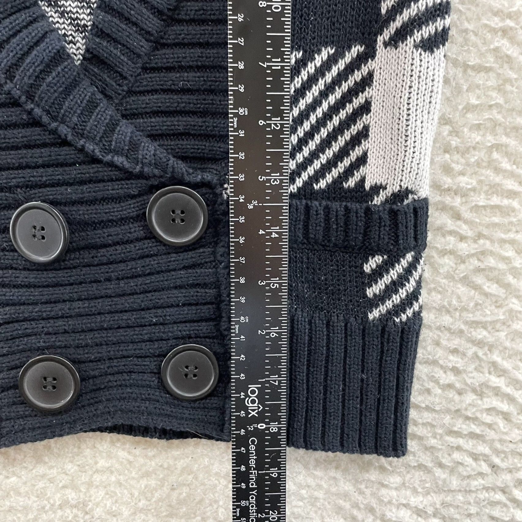 Vintage VINTAGE Smudge Sweater Vest Shirt Womens Small Black White Plaid Knit Preppy Academia Corpcore Y2K Size S / US 4 / IT 40 - 6 Thumbnail