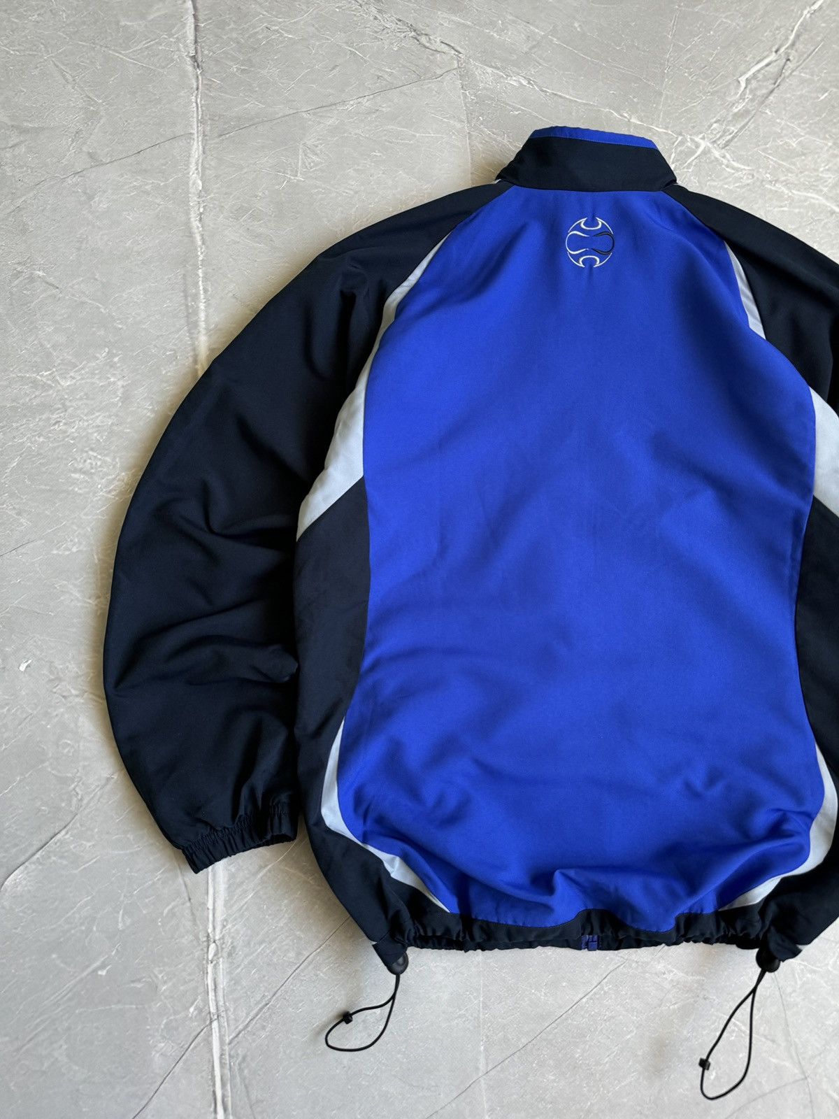 Adidas Vintage 2000s Adidas Zip Track Jacket Drill Soccer Style Size US S / EU 44-46 / 1 - 14 Thumbnail