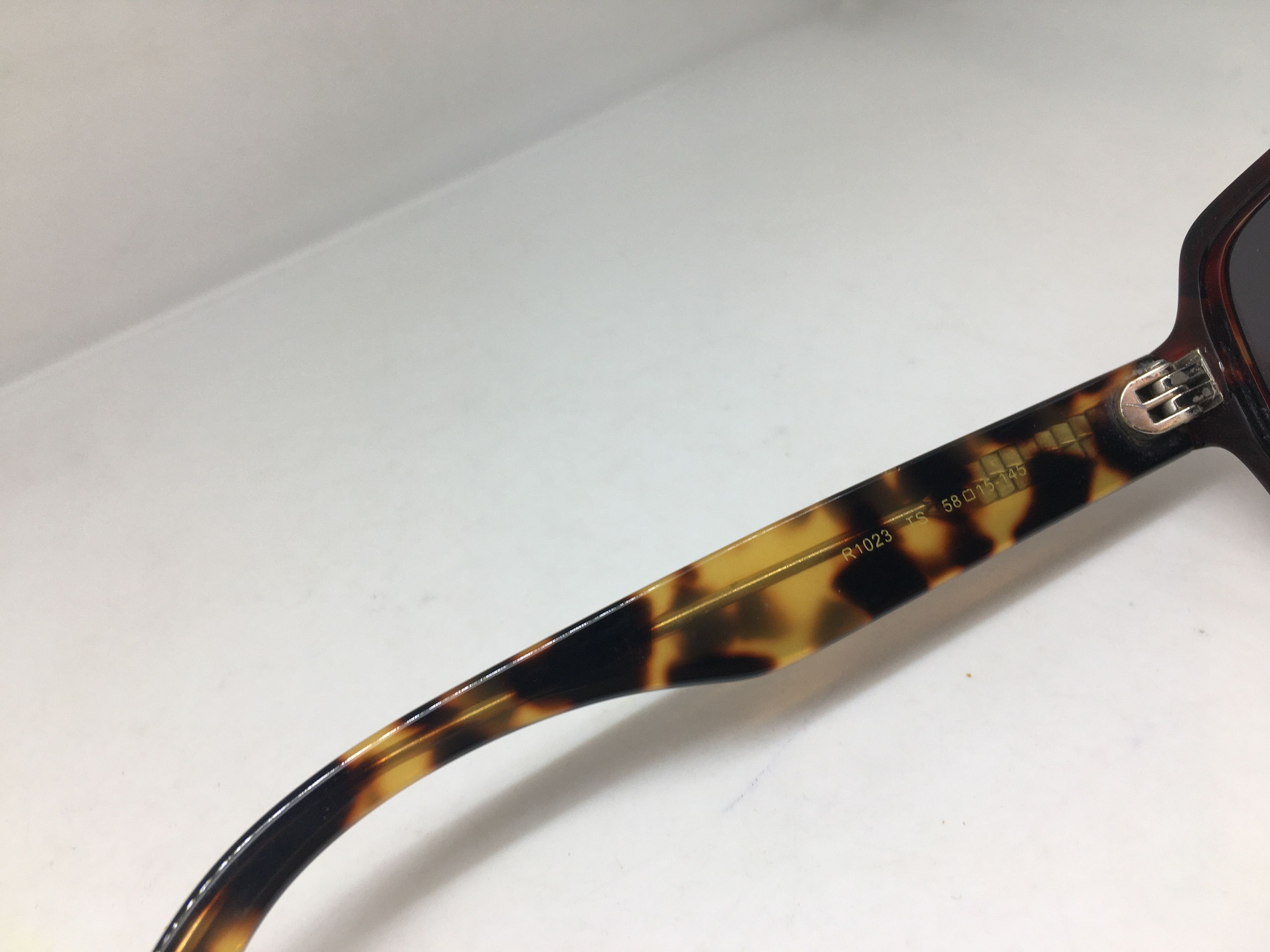 Vintage Rexe Eyewear Tortoise Handmade Aviator Sunglasses Frame Size ONE SIZE - 6 Thumbnail