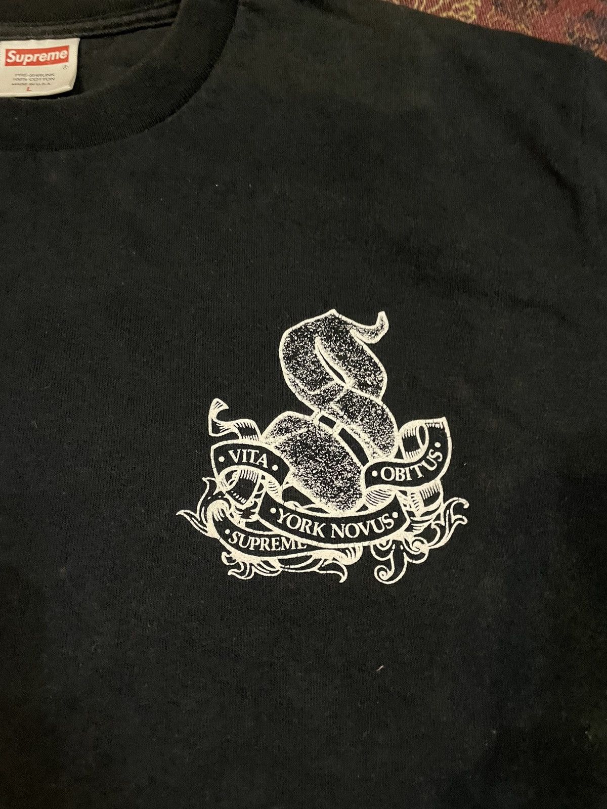 Supreme Vintage Supreme 2003 Vita York Novus Obitus Size US L / EU 52-54 / 3 - 6 Thumbnail