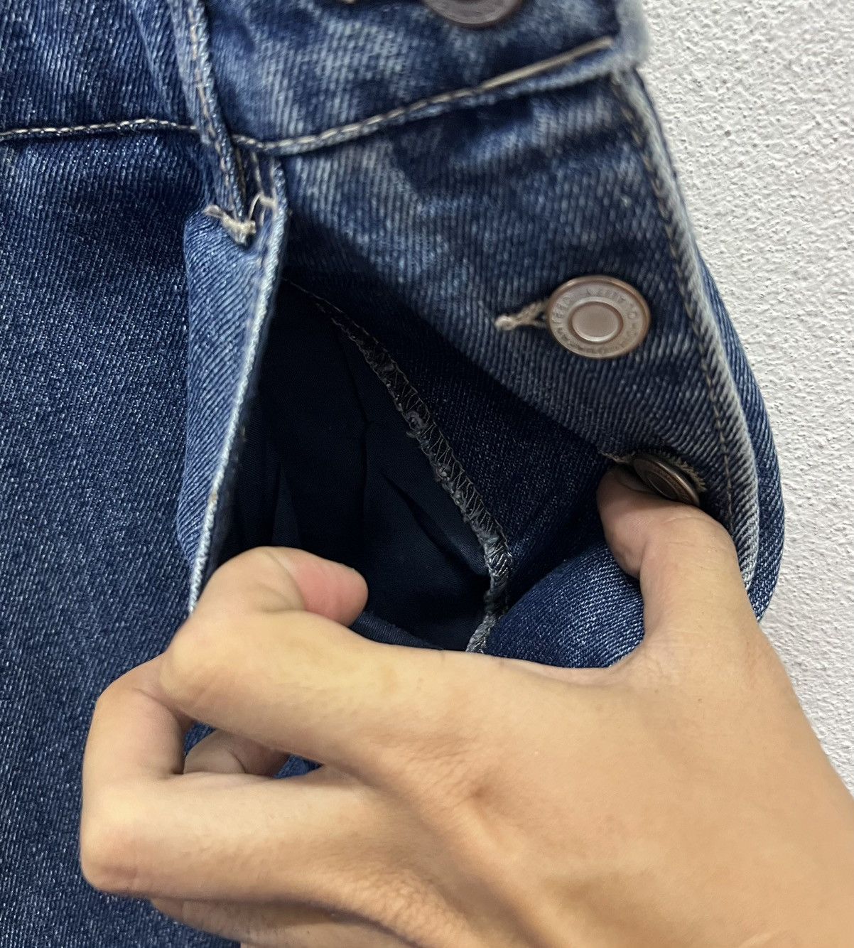 Japanese Brand × Vintage Vintage SPRY P. PREMIUM Medium Wash Denim Overalls - Size M Size US 33 - 9 Thumbnail