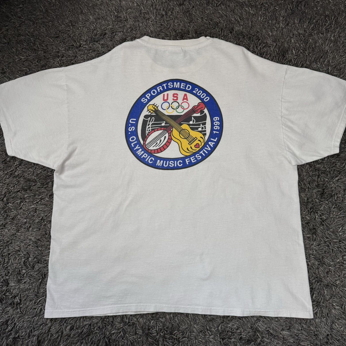 Hanes × USA Olympics × Vintage Vintage USA Olympic Music Festival 90s T-shirt Size US XXL / EU 58 / 5 - 2 Thumbnail
