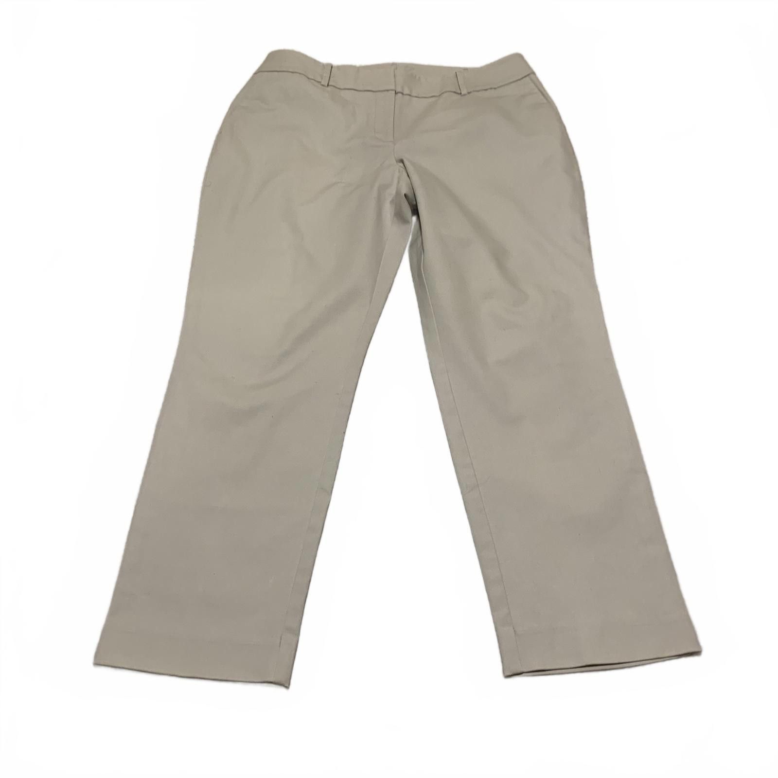 Other Ann Taylor Factory Petite Women's Trousers Size 12P Beige Size 34" / US 12 / IT 48 - 1 Thumbnail