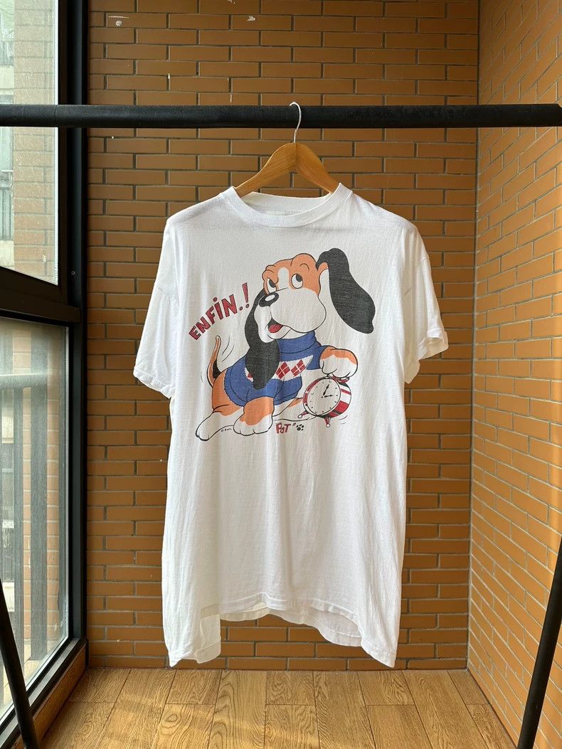 Vintage Vintage Tee 90s Dog 2505-Nextarrow Size US XL / EU 56 / 4 - 1 Thumbnail