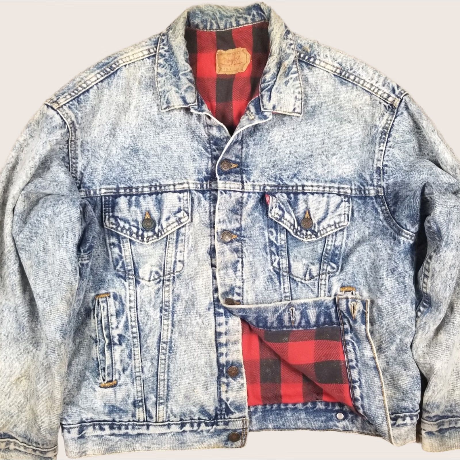 Levi's × Supreme Supreme x Levi's Snakeskin Trucker Jacket | Grailed