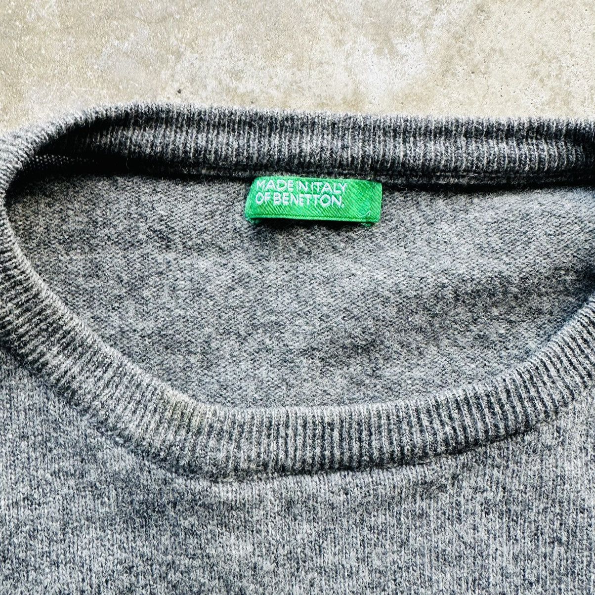 United Colors Of Benetton United Colors On Benetton Wool Sweater Men Size 2XL Gray Size US XXL / EU 58 / 5 - 2 Thumbnail