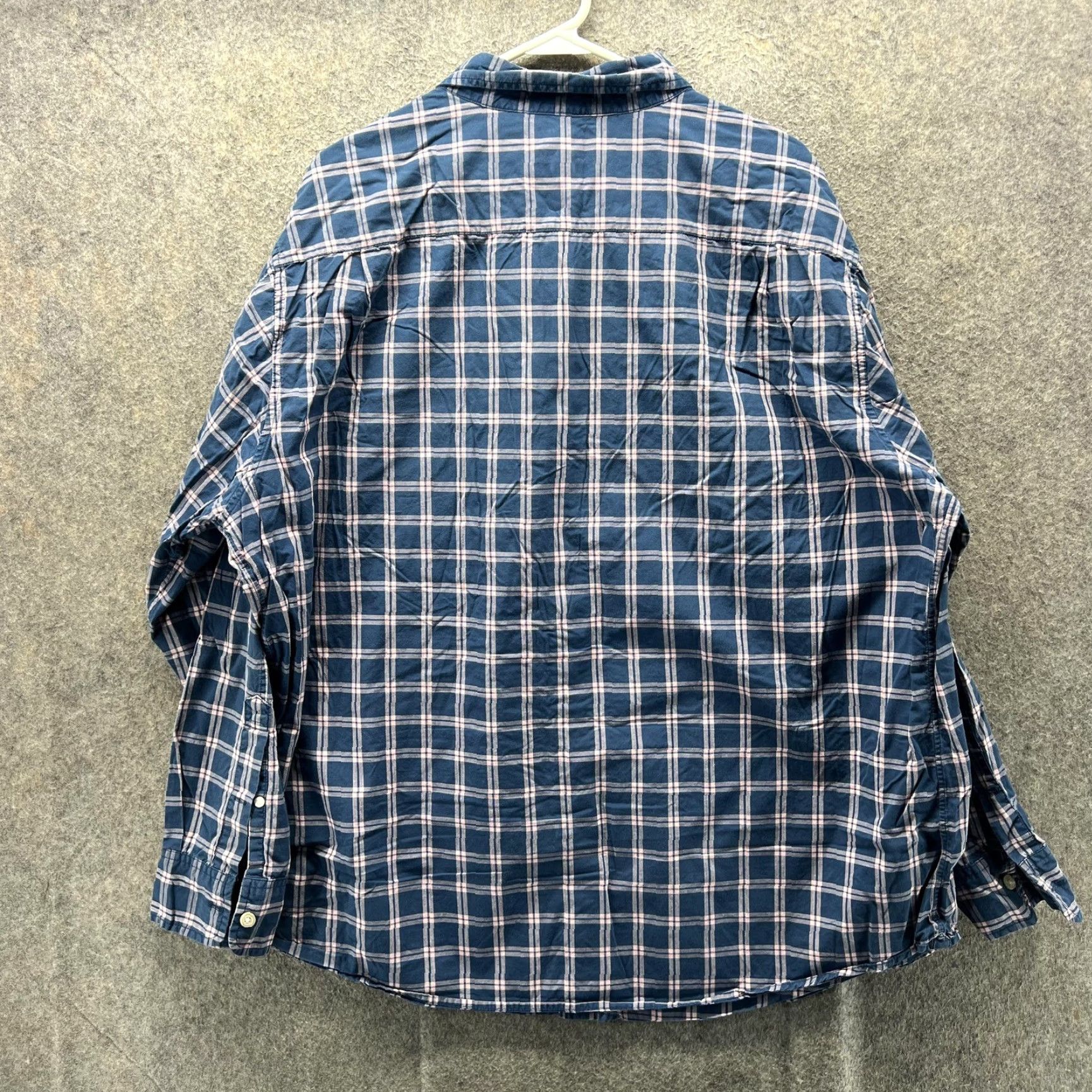 Bonobos Bonobos Shirt Mens 2XL Blue Plaid Prominent Fit Long Sleeve Button Down Casual Size US XXL / EU 58 / 5 - 2 Thumbnail