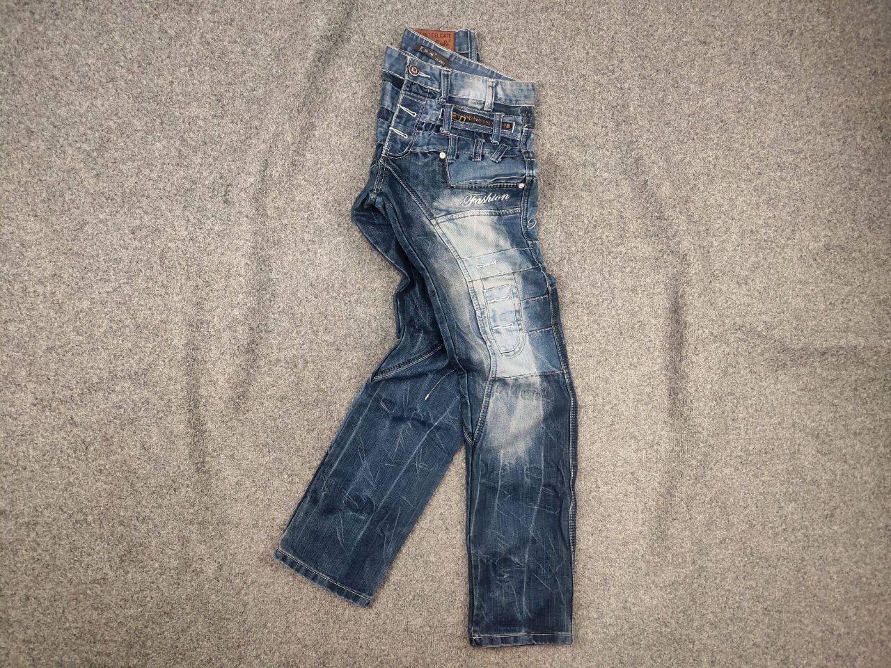 Vintage Y2k Kosmo Japan if six was nine Embroidered Jeans