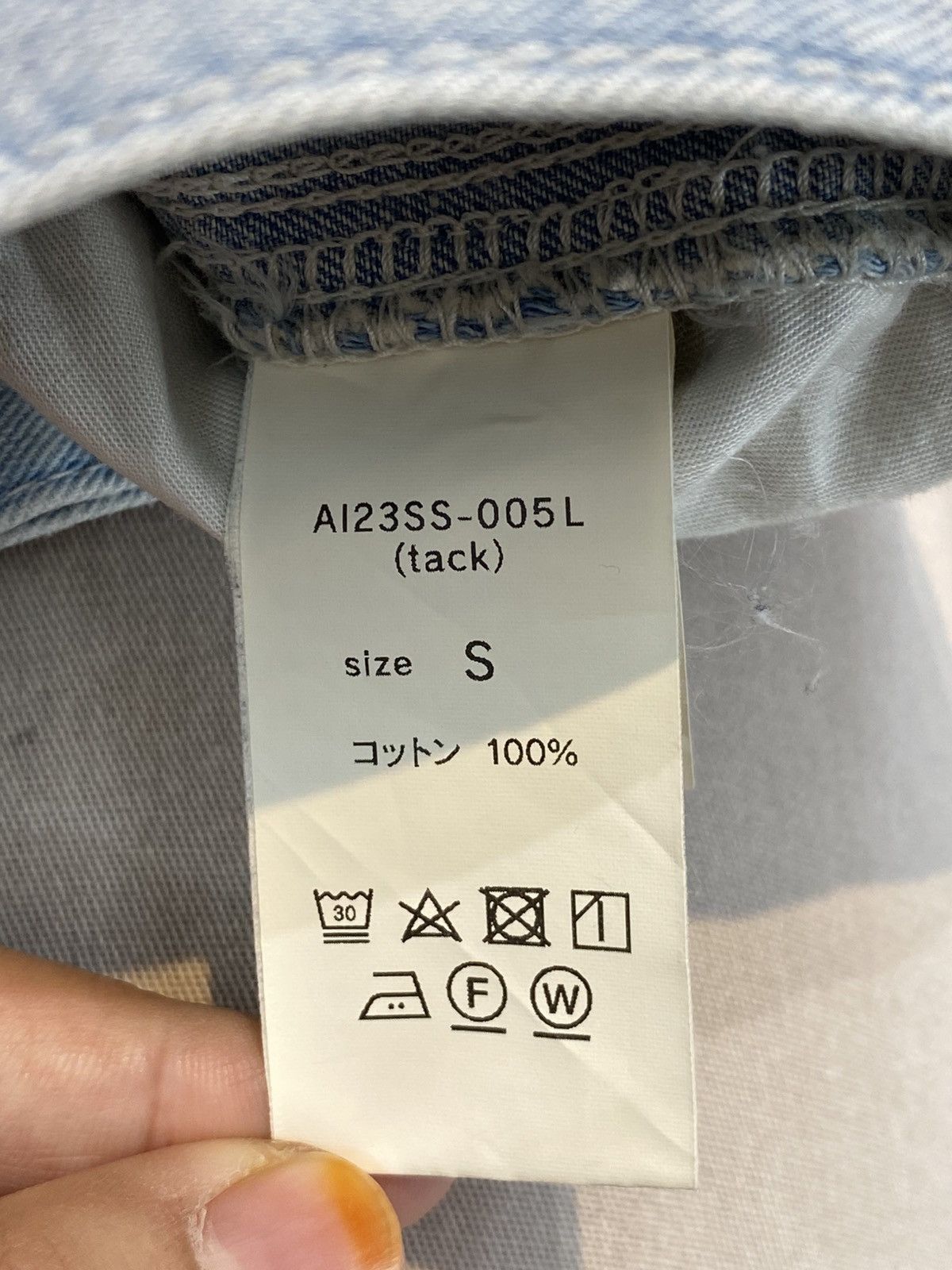 Japanese Brand Japanese Brand Baggy Blue Wash Light Jeans Size US 26 / EU 42 - 15 Thumbnail