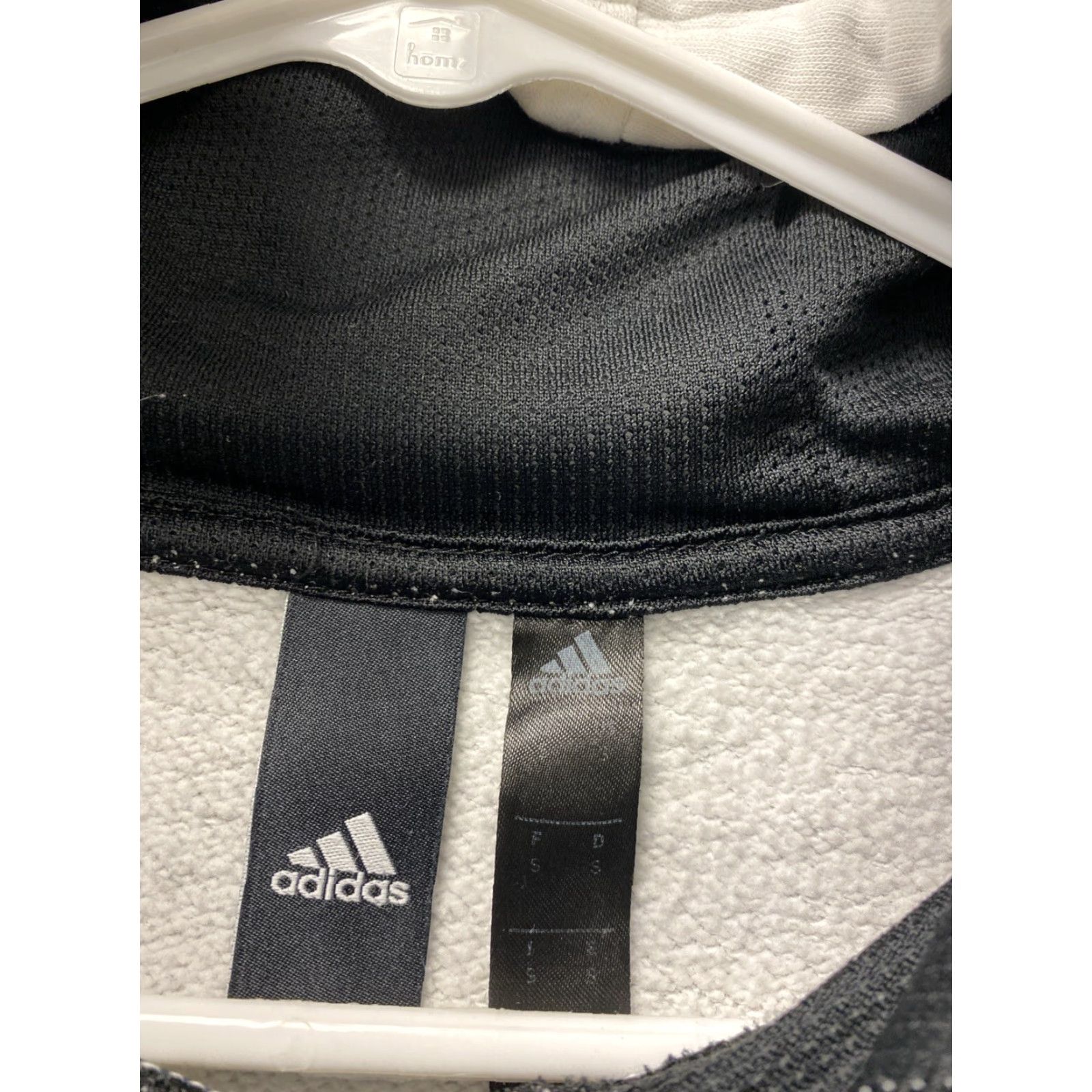 Adidas adidas Hoodies & Sweatshirts Men Loose S Essentials French Terry 3-Stripes Full-Zip Hoodie Black/White Adult Small Mens Size US S / EU 44-46 / 1 - 5 Thumbnail