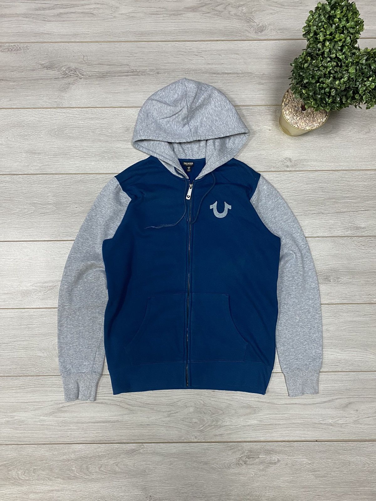 True Religion True Religion horse shoe vintage big logo Buddha zip hoodie Size US L / EU 52-54 / 3 - 2 Thumbnail