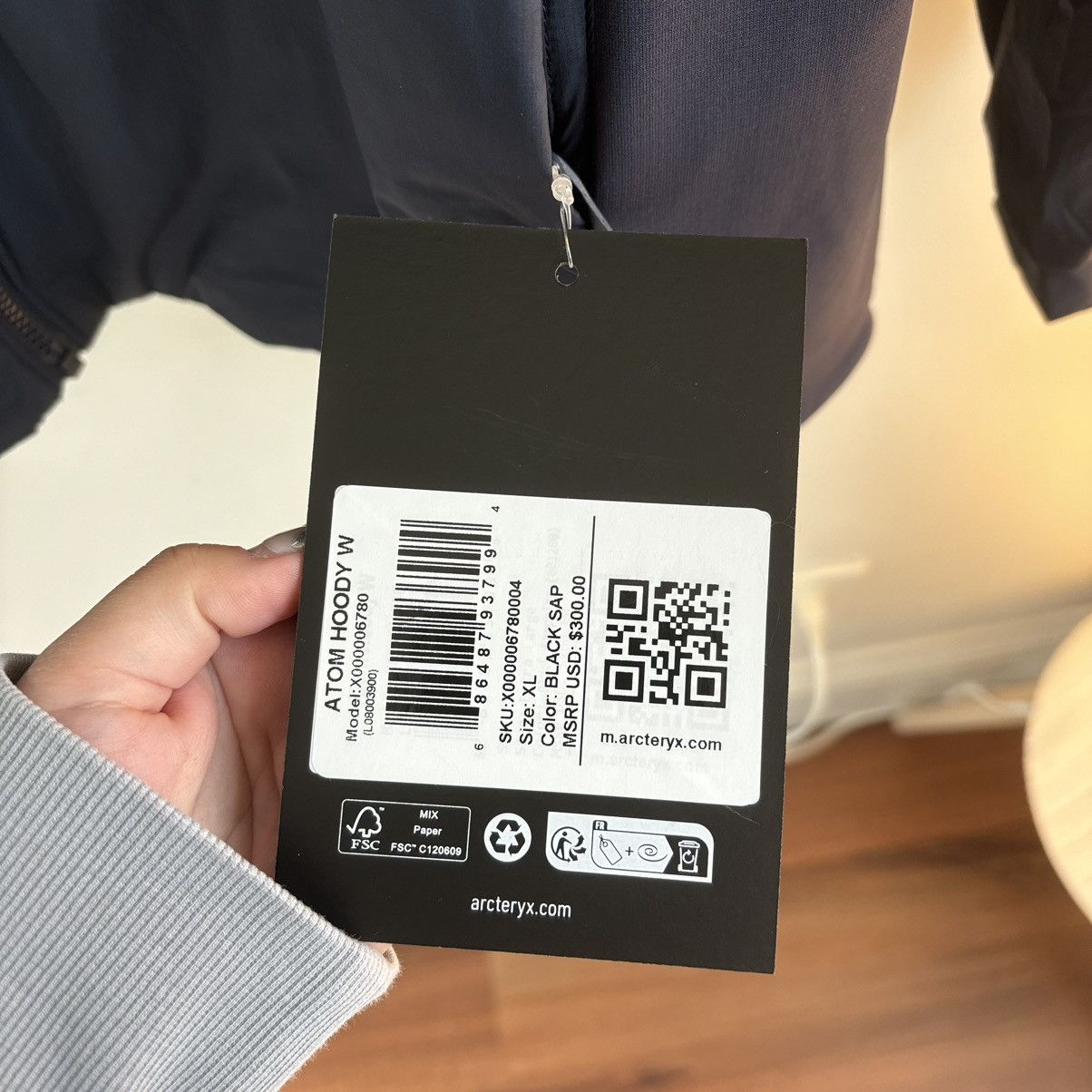 Arc'teryx Women’s Atom LT Hoody Size XL / US 12-14 / IT 48-50 - 2 Thumbnail