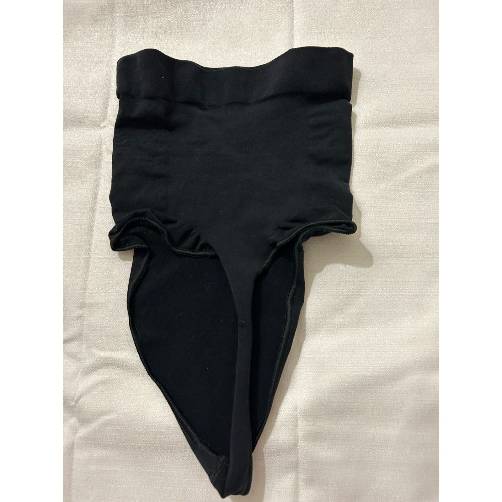 SKIMS NWOT-Womens Skims Sculpt High Waisted Thong-Black Size XS Size ONE SIZE - 2 Thumbnail