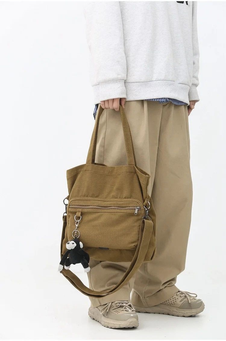 Japanese Brand Khaki Colour Crossbody bag Size ONE SIZE - 2 Thumbnail