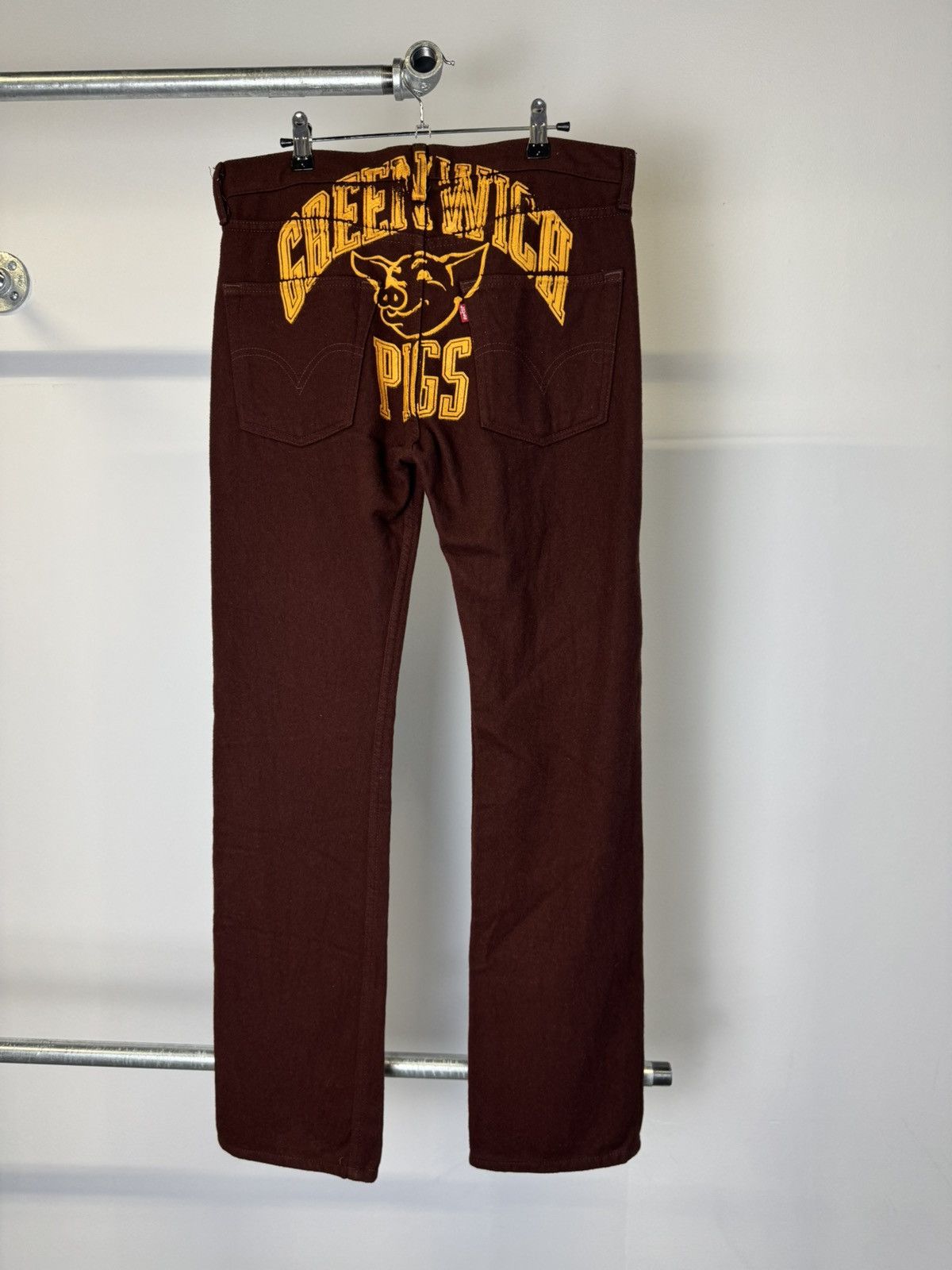 Junya Watanabe × Levi's Junya watanabe levis “greenwich pigs” wool pants Size US 34 / EU 50 - 2 Thumbnail