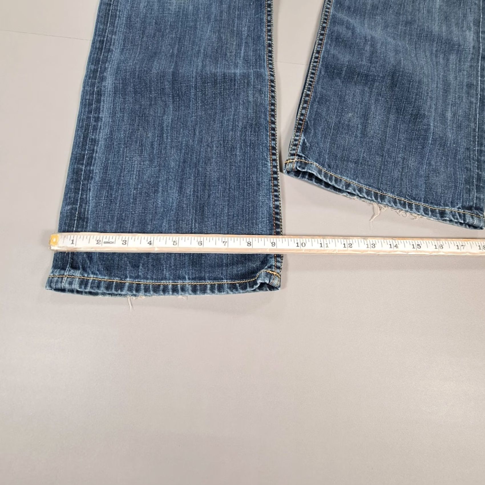 Diesel Diesel Jeans Mens W36 L32 Blue Regular Bootcut Denim Size US 36 / EU 52 - 7 Thumbnail