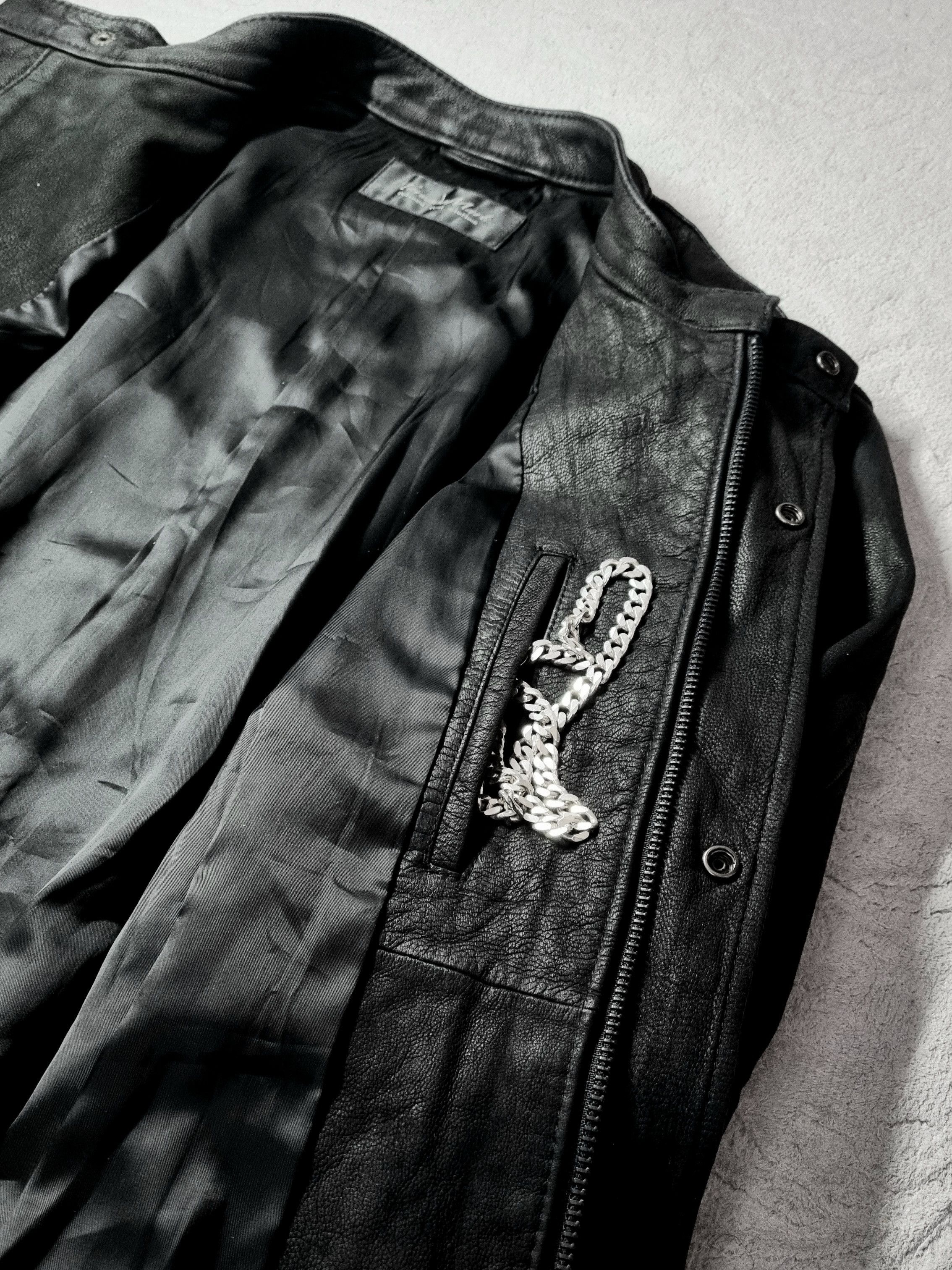 Tornado Mart Tornado Mart Blistered Goatskin Leather Jacket Size US S / EU 44-46 / 1 - 6 Thumbnail