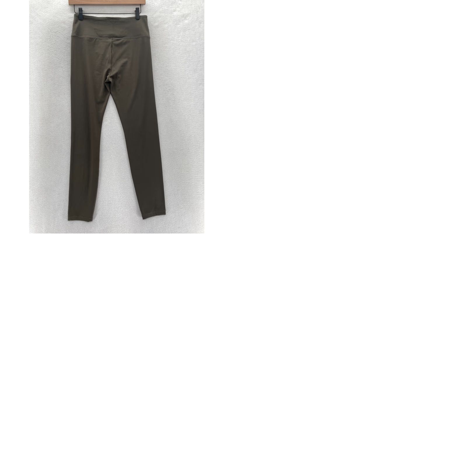 Lou & Grey Lou & Grey Ankle Crop Leggings Women's Medium Olive Green Stretch Pocket Preppy Size 32" / US 10 / IT 46 - 9 Thumbnail