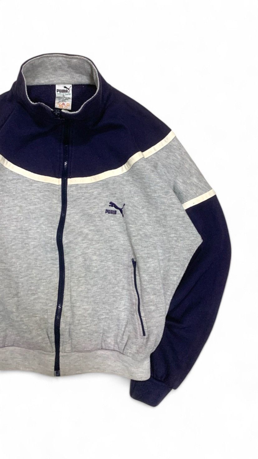 Puma × Vintage Vintage Puma Zip Up Jacket Blockcore Size US L / EU 52-54 / 3 - 2 Thumbnail