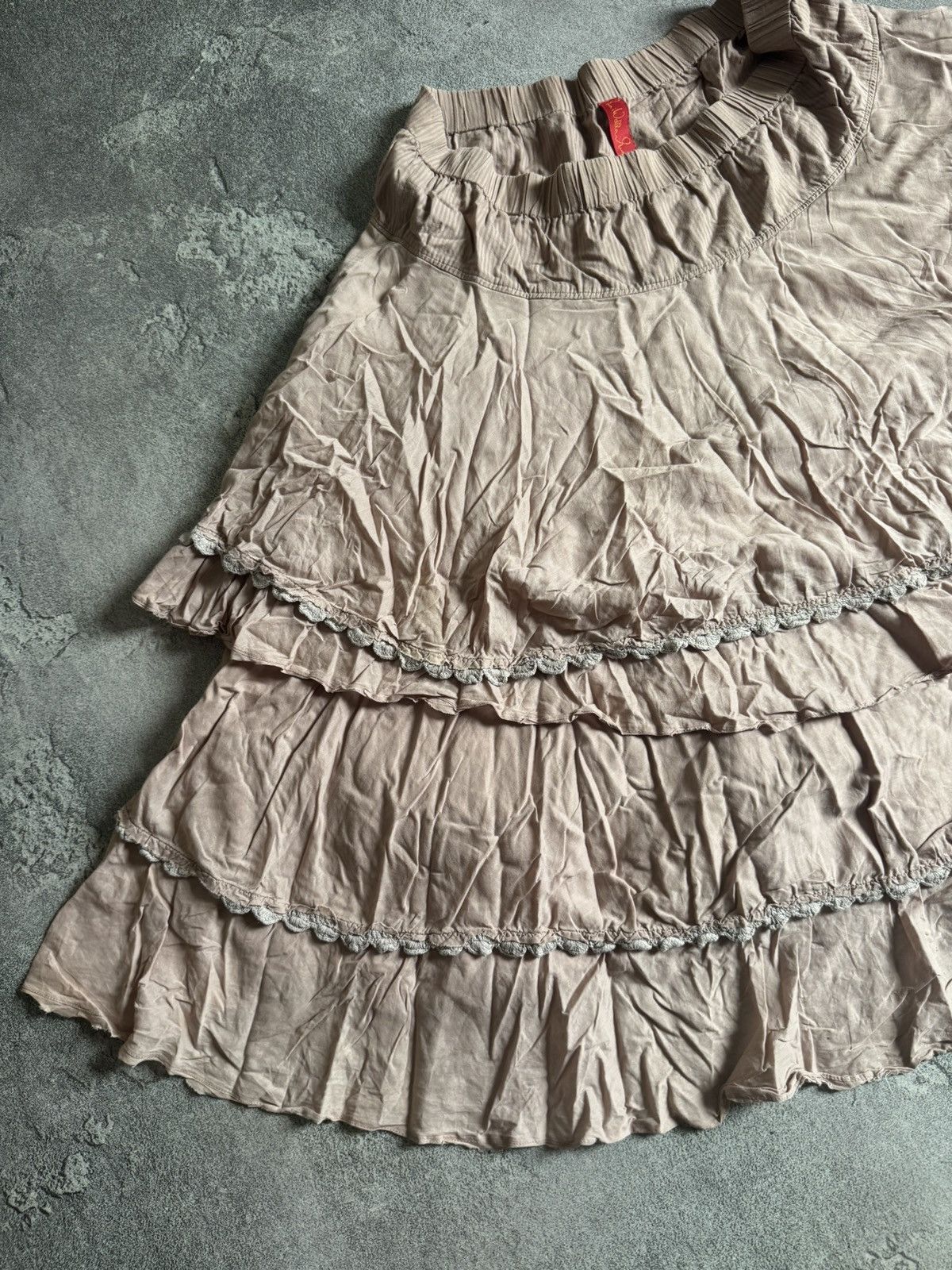 Designer Ewa i Walla M Avantgarde relaxed oversized bohemia skirt 00s Size 27" / US 4 / IT 40 - 8 Thumbnail