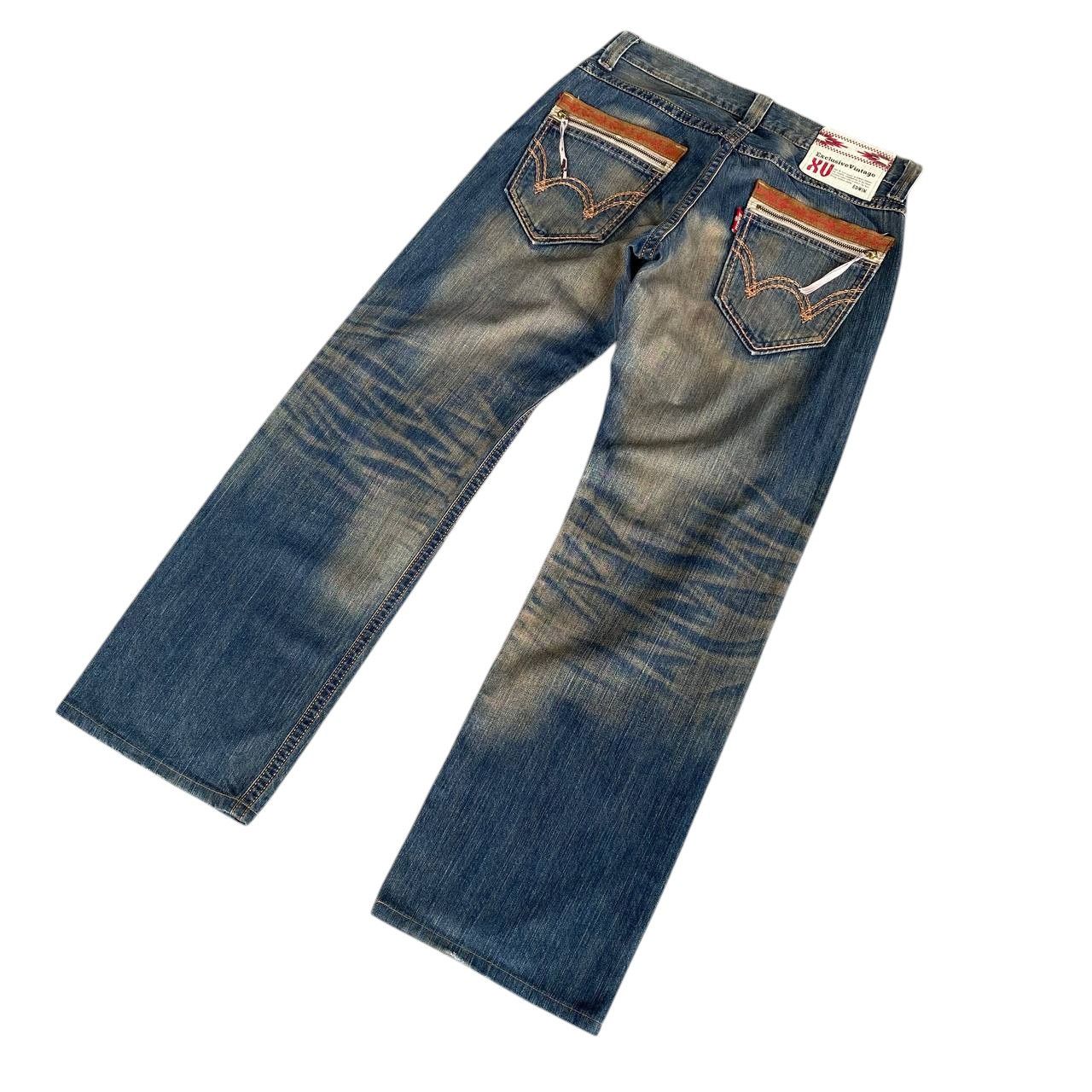 Edwin × Vintage RARE EDWIN EXCLUSIVE VINTAGE RUSTY MUDWASH DENIM W32X31 Size US 32 / EU 48 - 7 Thumbnail