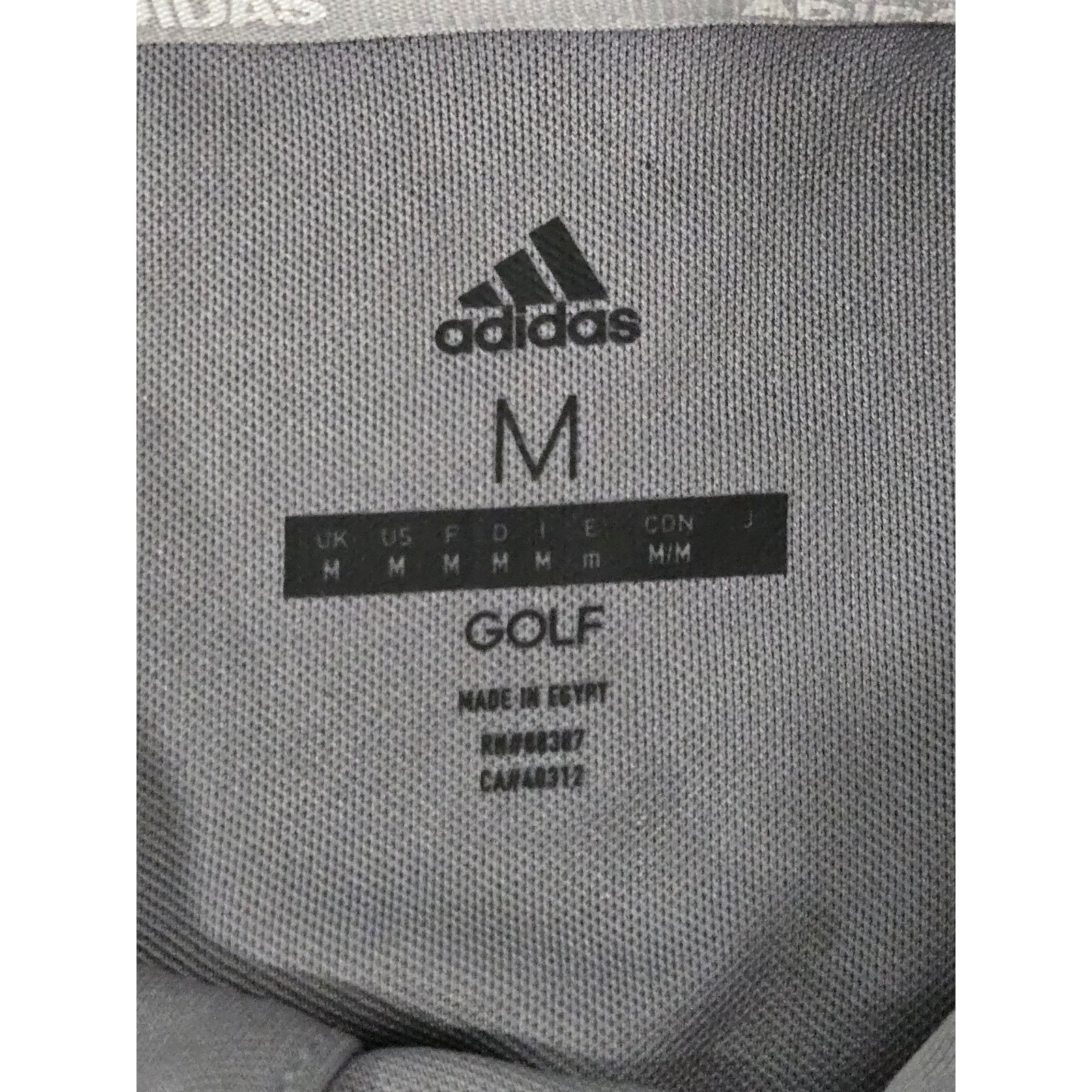 Adidas Adidas Gray Polo Golf Men's Shirt Medium Short Sleeves Size US M / EU 48-50 / 2 - 3 Thumbnail