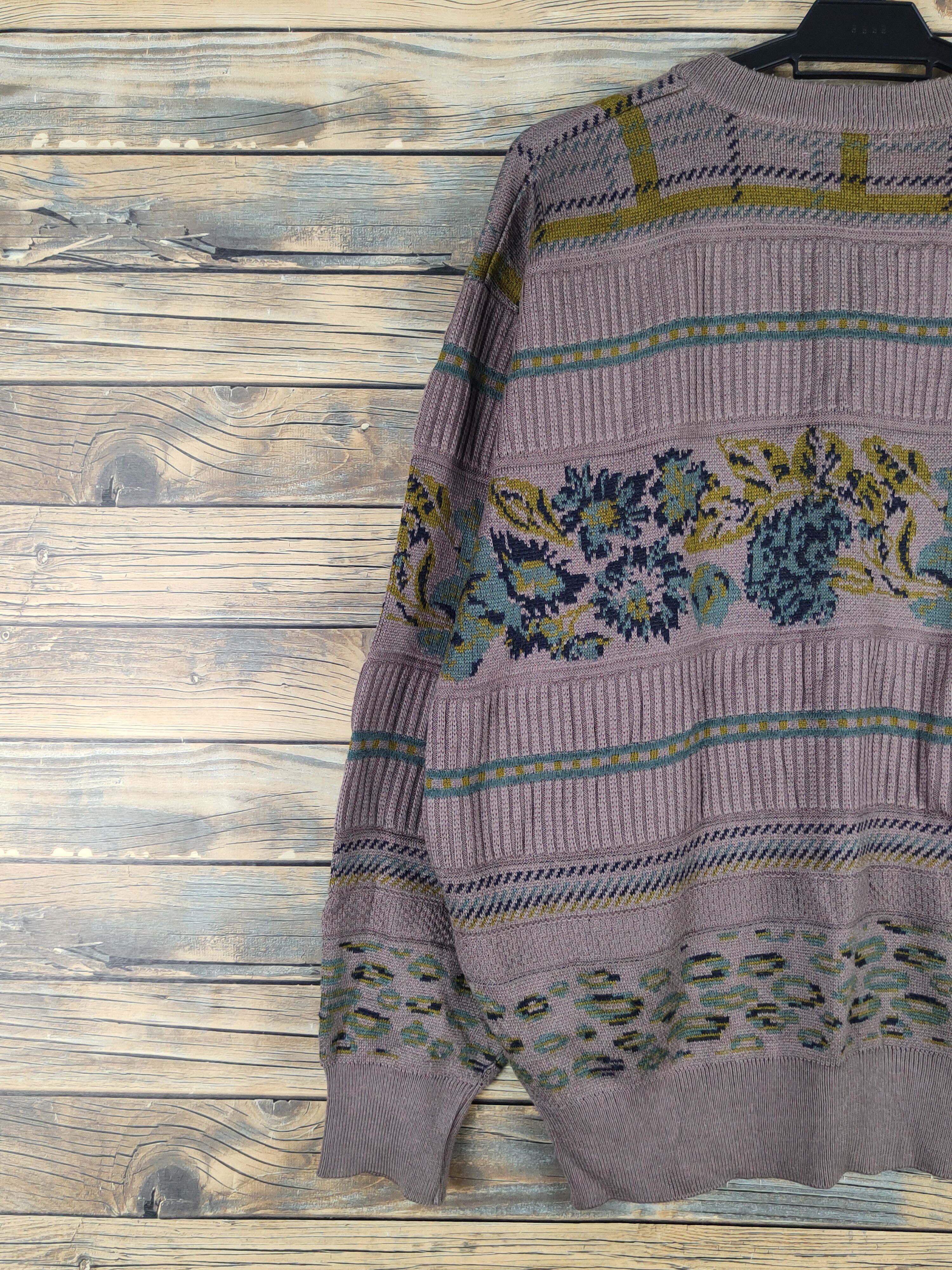 Vintage Oaks Edition Pink Knitwear Sweatshirts #W1342 Size US L / EU 52-54 / 3 - 8 Thumbnail