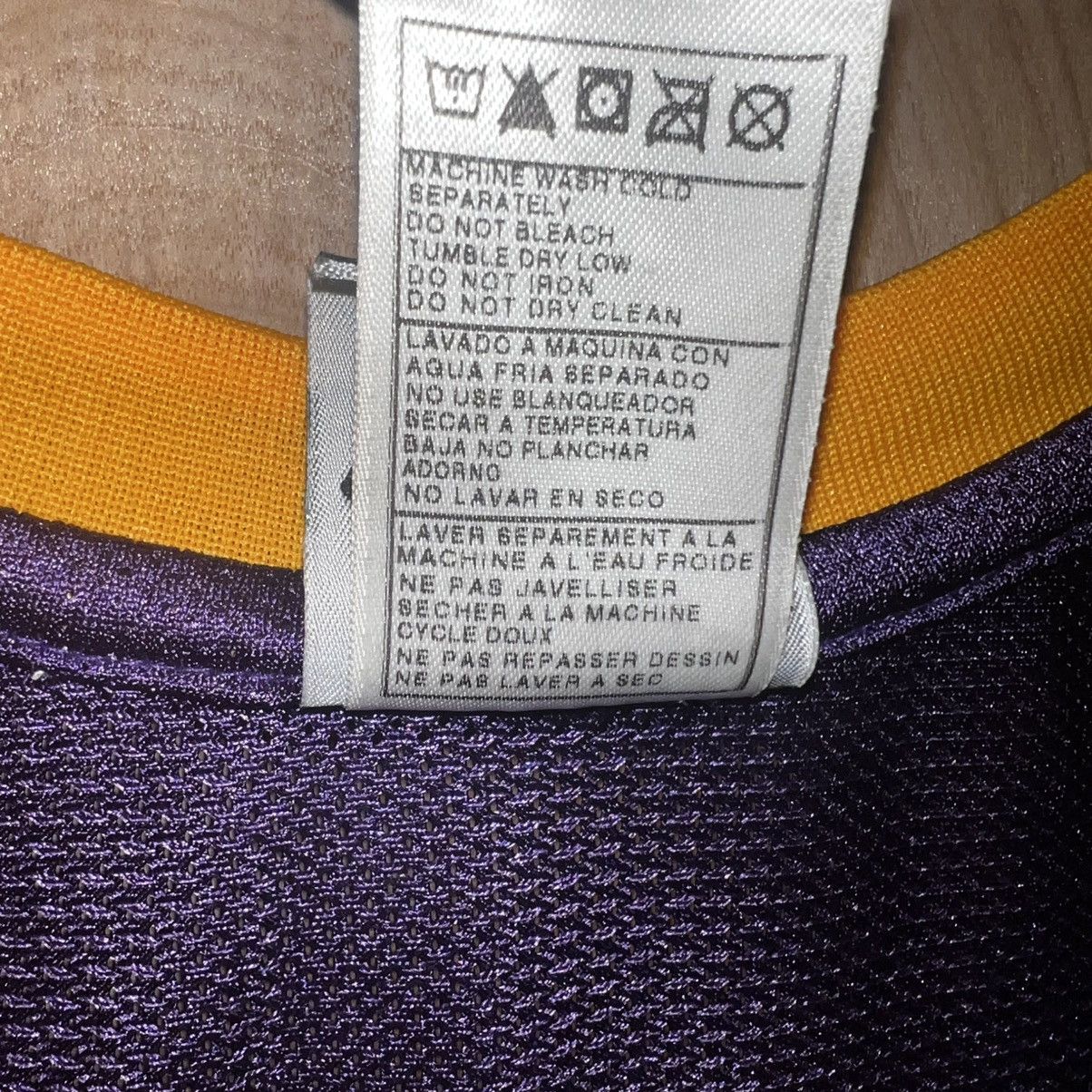 Reebok VINTAGE REEBOK NBA LOS ANGELES LAKERS KOBE BRYANT JERSEY Size US XL / EU 56 / 4 - 9 Thumbnail