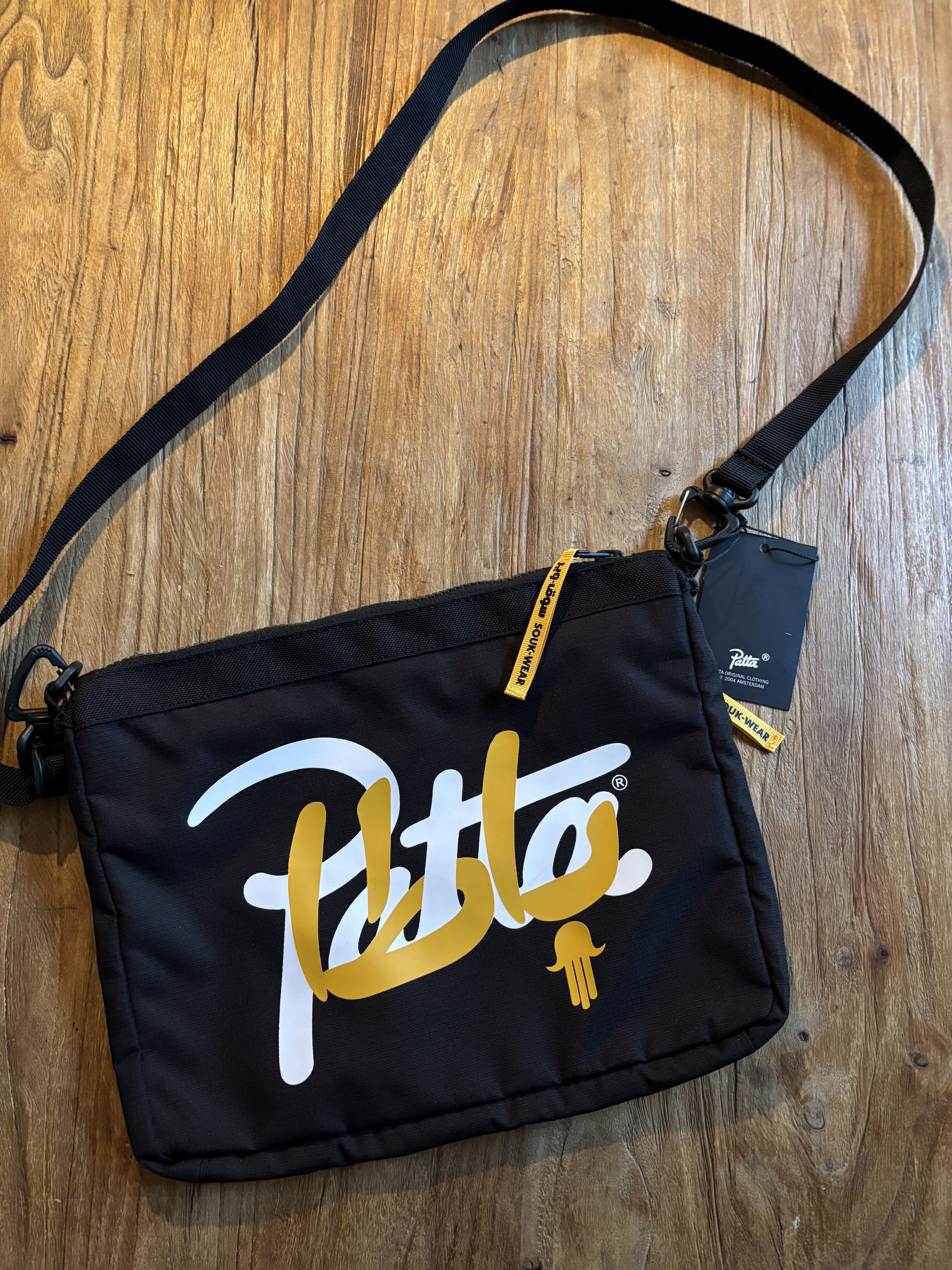 Patta Patta x Andy Wahloo black shoulder bag Size ONE SIZE - 1 Thumbnail