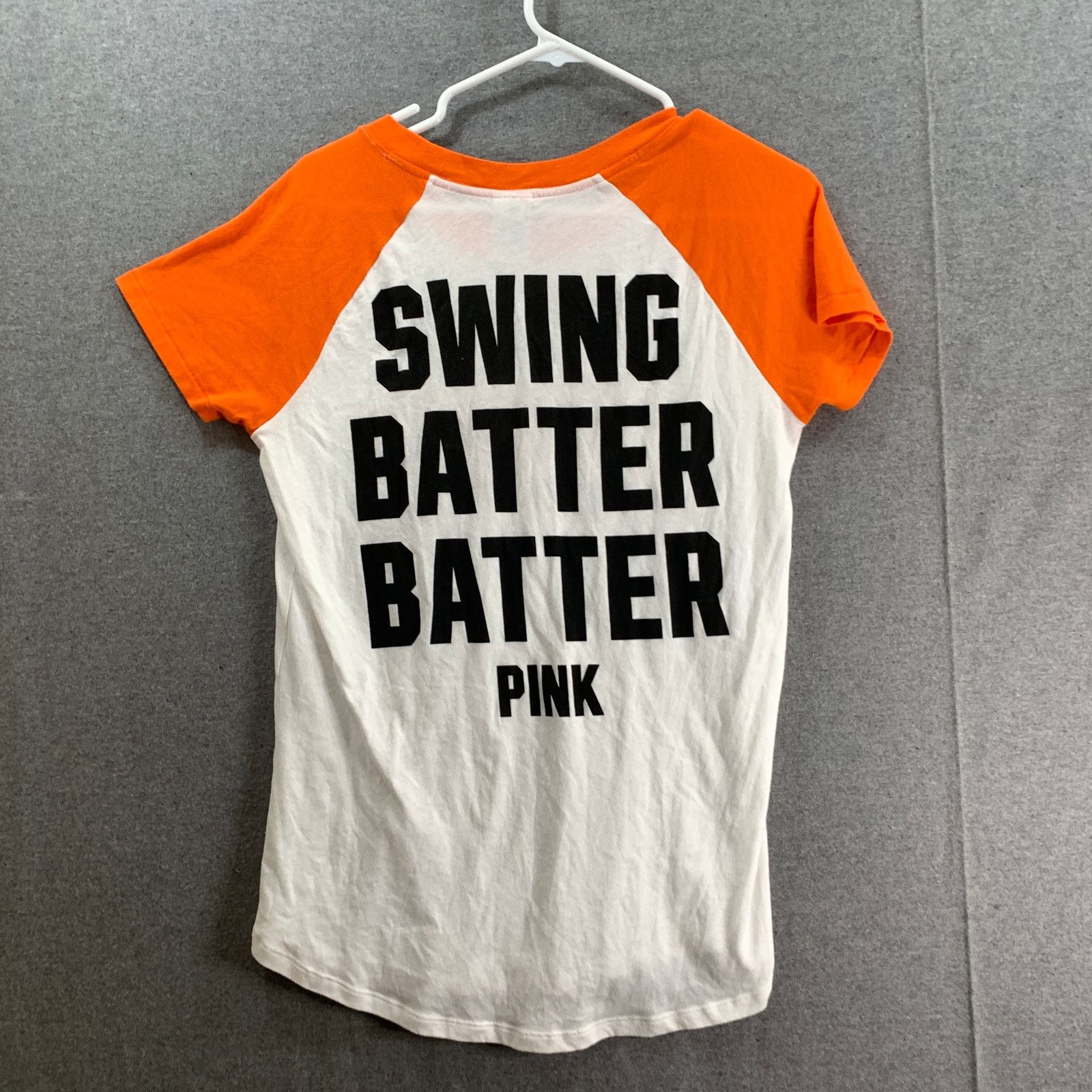 Pink Giants Shirt Women Size Medium Whith Orange Short Sleeve Size M / US 6-8 / IT 42-44 - 2 Thumbnail