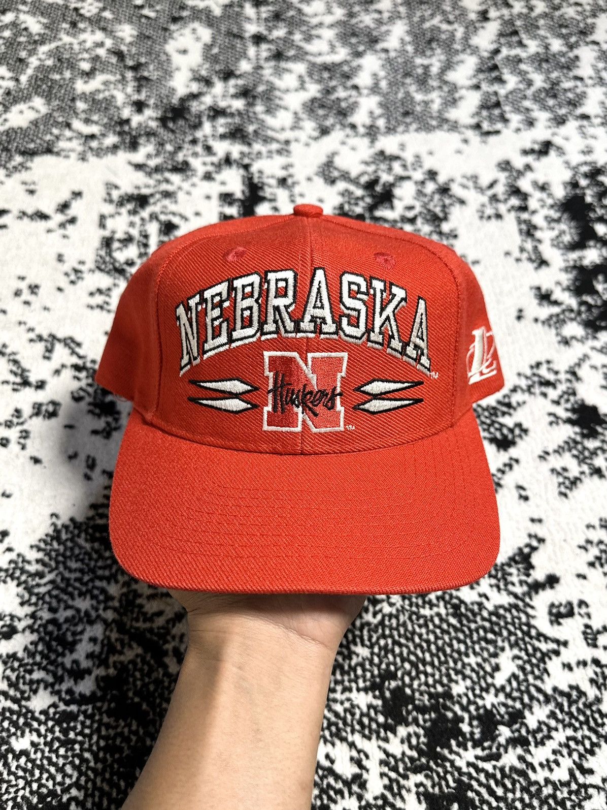 Logo Athletic Vintage Nebraska Huskies Diamond Spike Logo Athletic Hat Size ONE SIZE - 1 Thumbnail