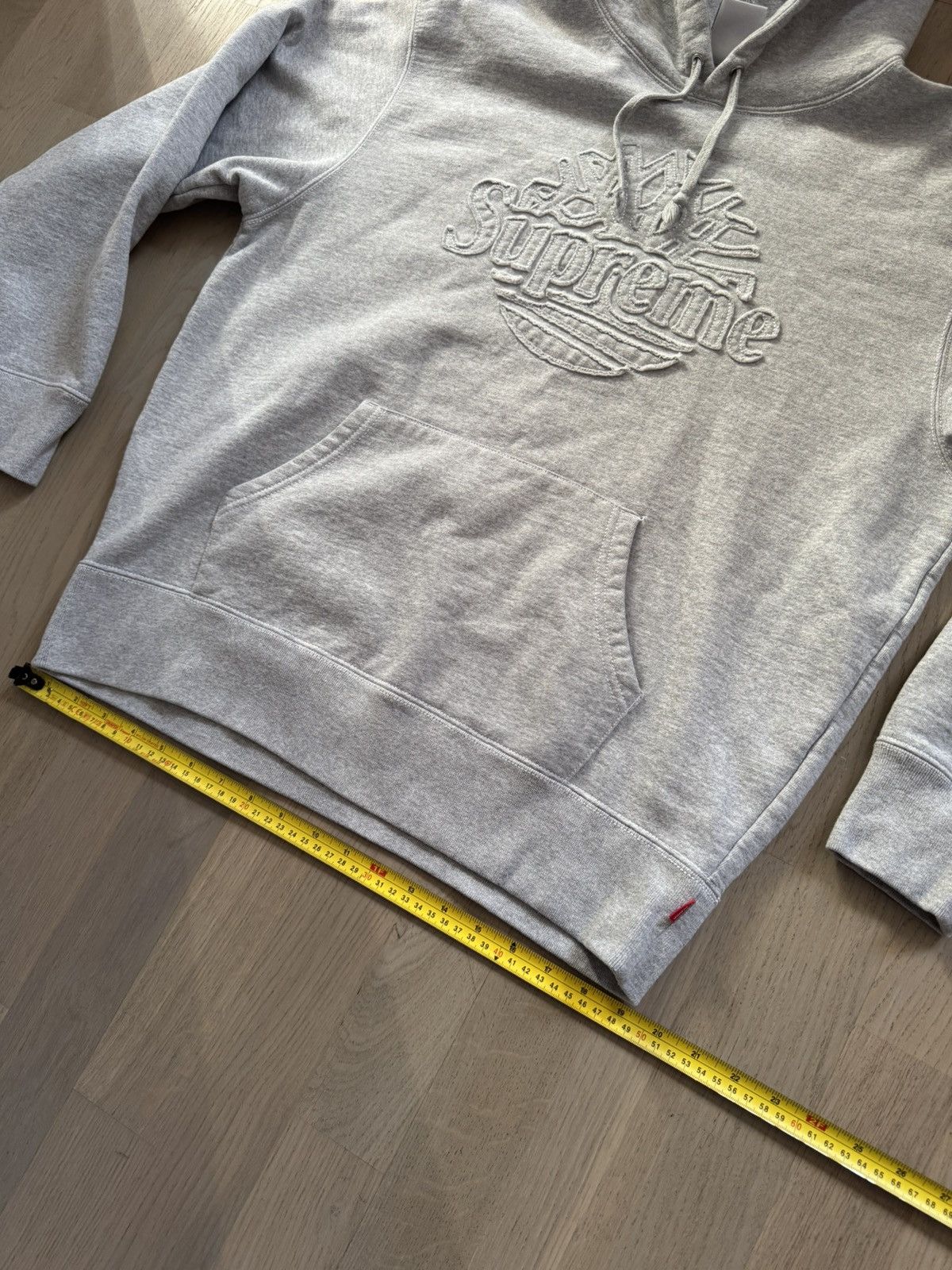 Supreme SUPREME x TIMBERLAND hoodie sizes in photos by tape measure Size US M / EU 48-50 / 2 - 8 Thumbnail