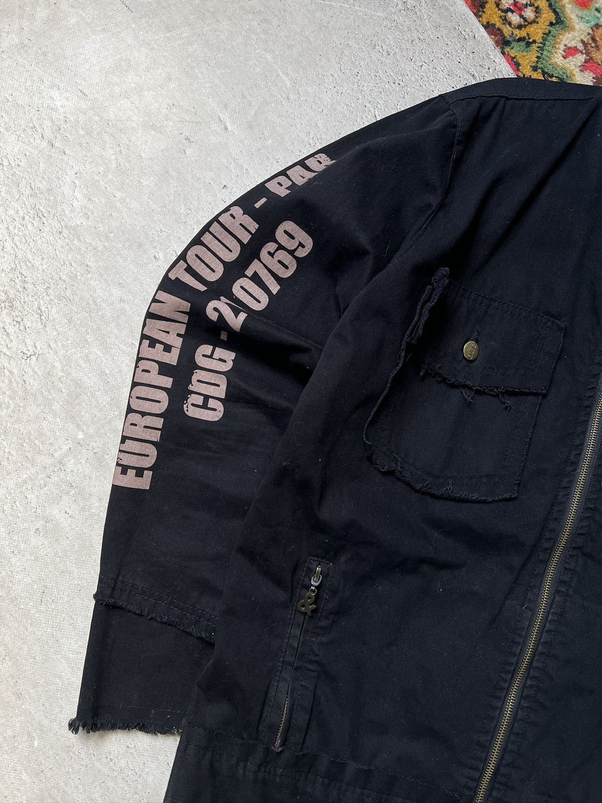 Dolce & Gabbana Vintage front logo dolce gabbana distressed jacket y2k Size US S / EU 44-46 / 1 - 4 Thumbnail