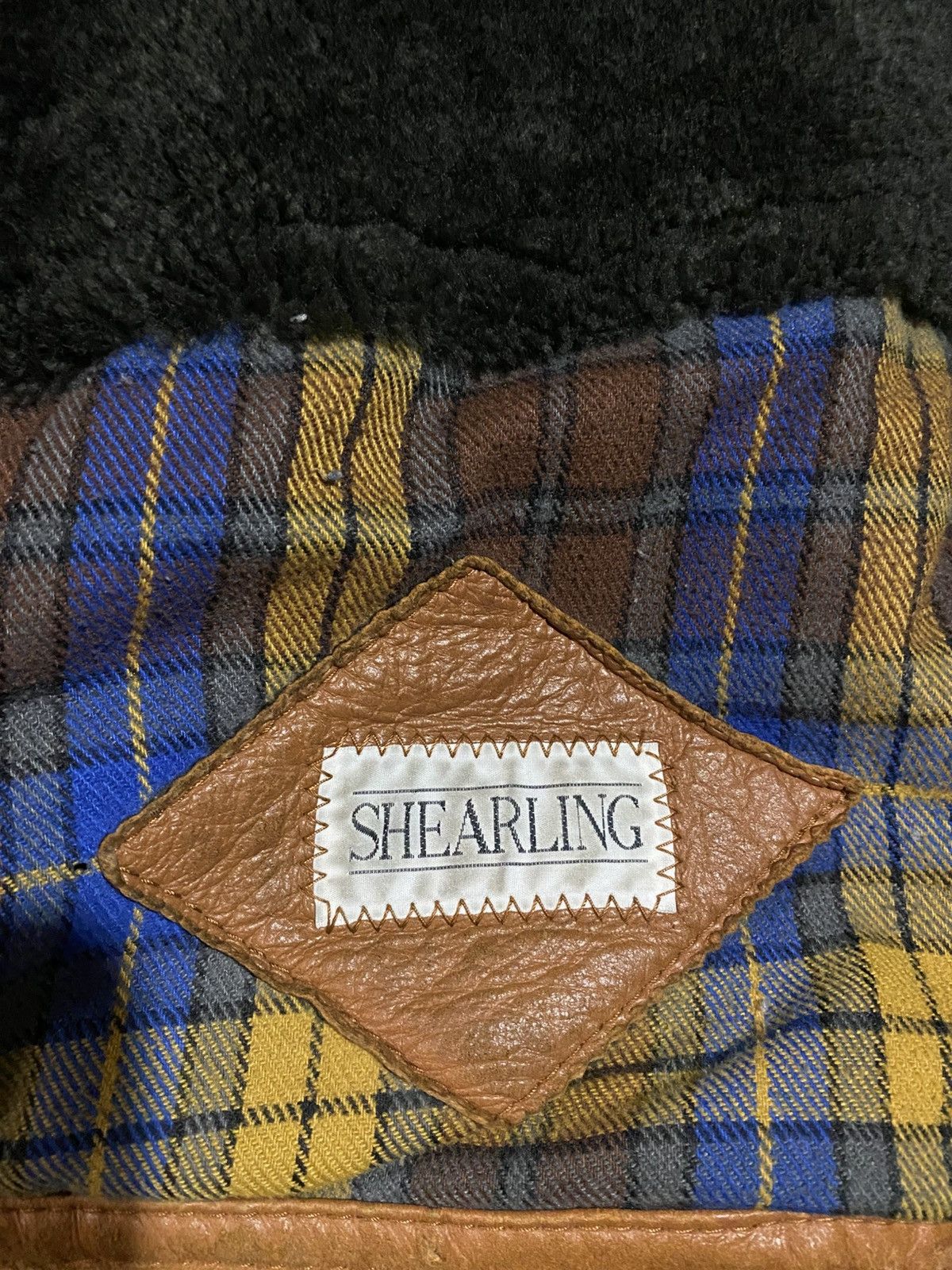 Saks Fifth Avenue 90s Vintage Leather Shearling Jacket with Detachable Hood Size US M / EU 48-50 / 2 - 5 Thumbnail