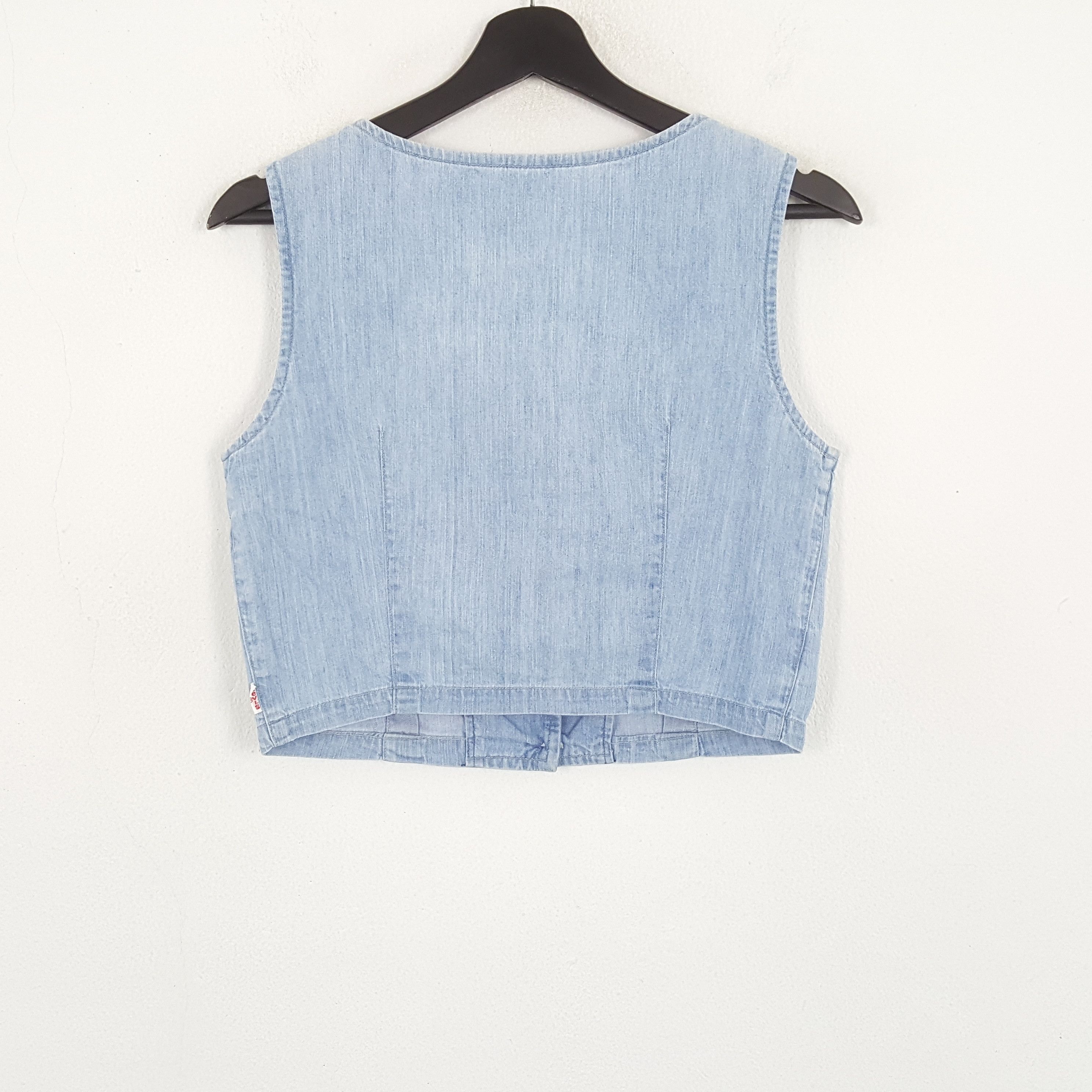Levi's × Vintage LEVI'S For Ladies Tank Top Vest Size S / US 4 / IT 40 - 3 Thumbnail