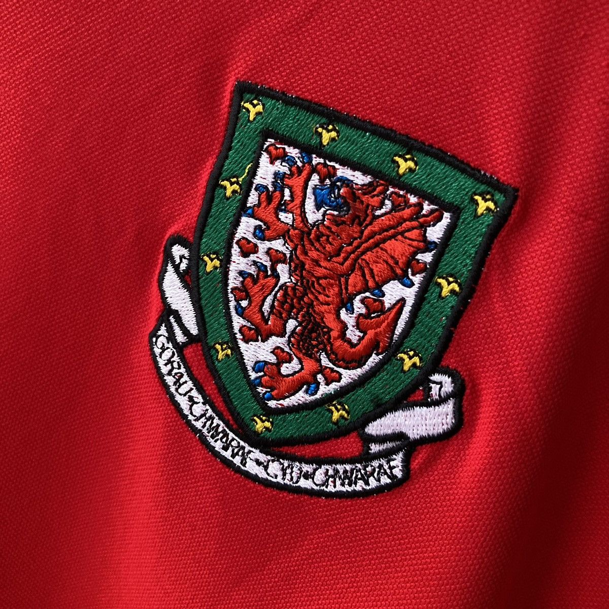 Vintage Wales 00s Kappa Jersey Blokcore Style Vintage Football Tee Size US L / EU 52-54 / 3 - 2 Thumbnail