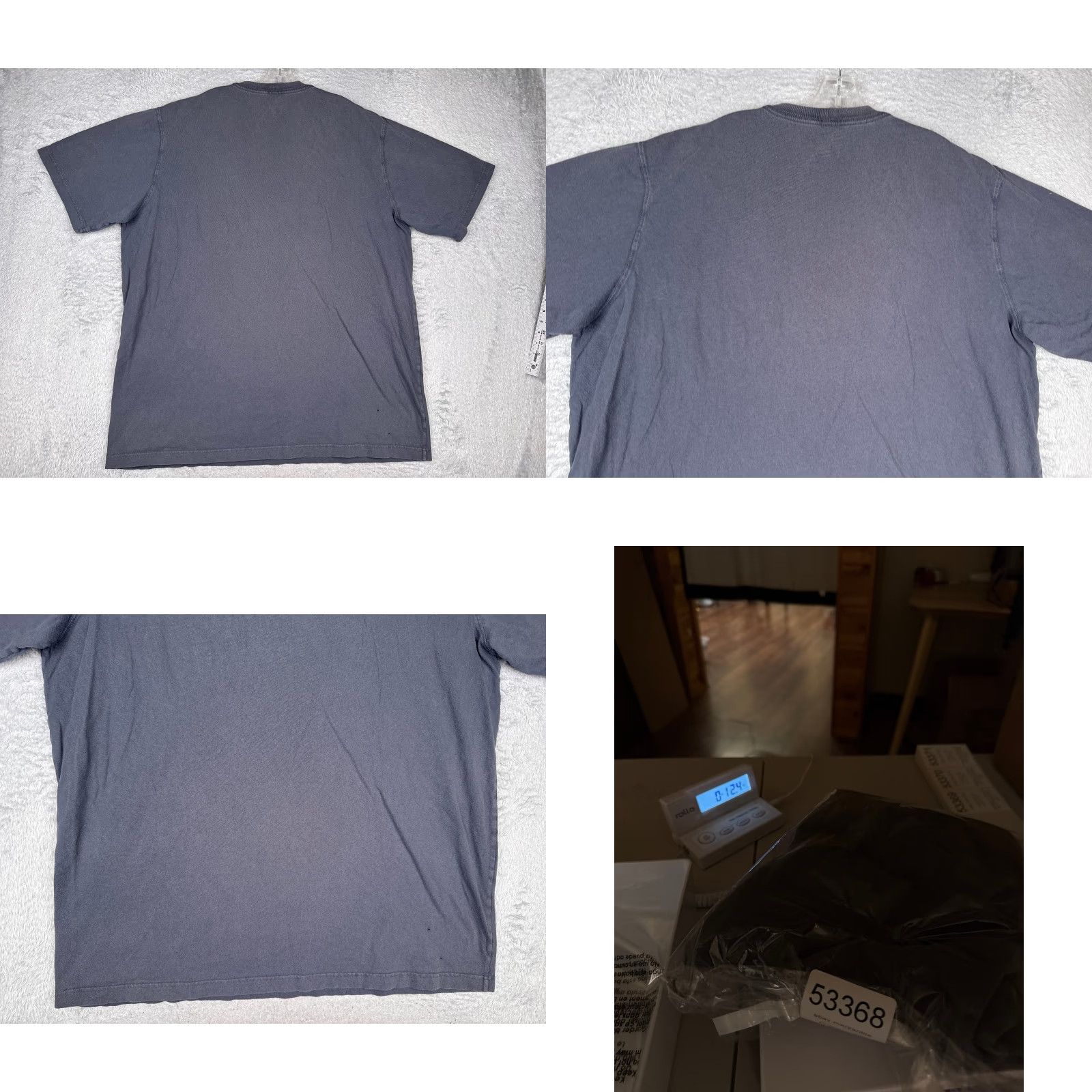 Carhartt VINTAGE Carhartt Shirt Mens 2XL Tall Blue Short Sleeve Pocket Crew Neck Cotton READ Size US XXL / EU 58 / 5 - 9 Thumbnail