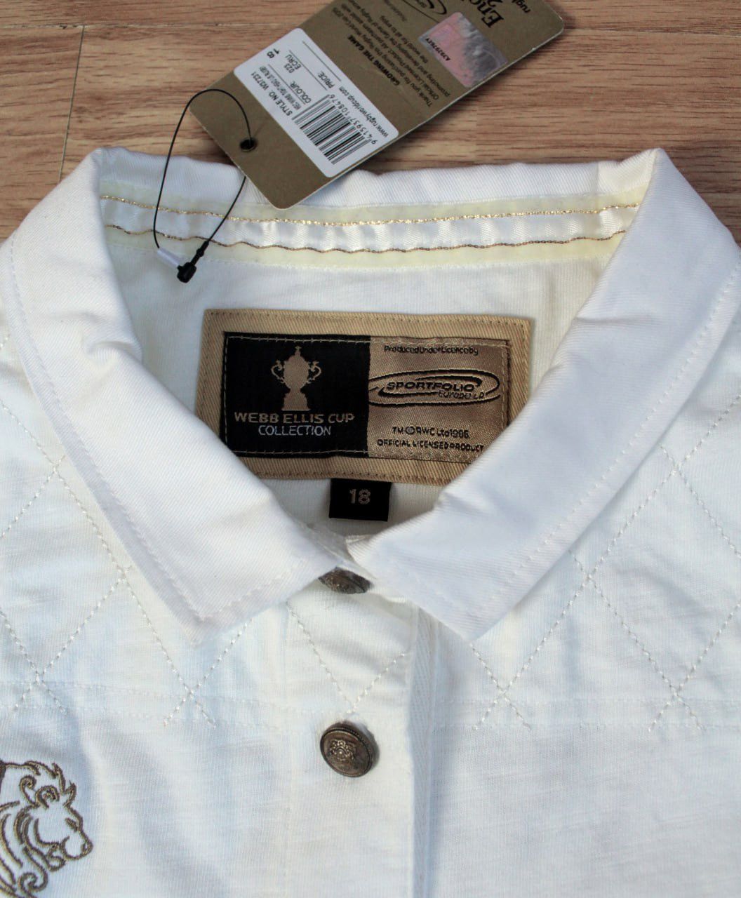 Polo Ralph Lauren 🔥 NWT Webb Ellis Cup Rugby 2015 Chief Keef Long Sleeve Shirt Size US M / EU 48-50 / 2 - 6 Thumbnail