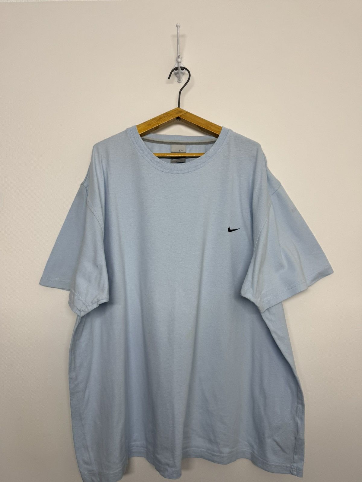 Nike Vintage Nike Swoosh T-Shirt 90’s Size US XL / EU 56 / 4 - 2 Thumbnail